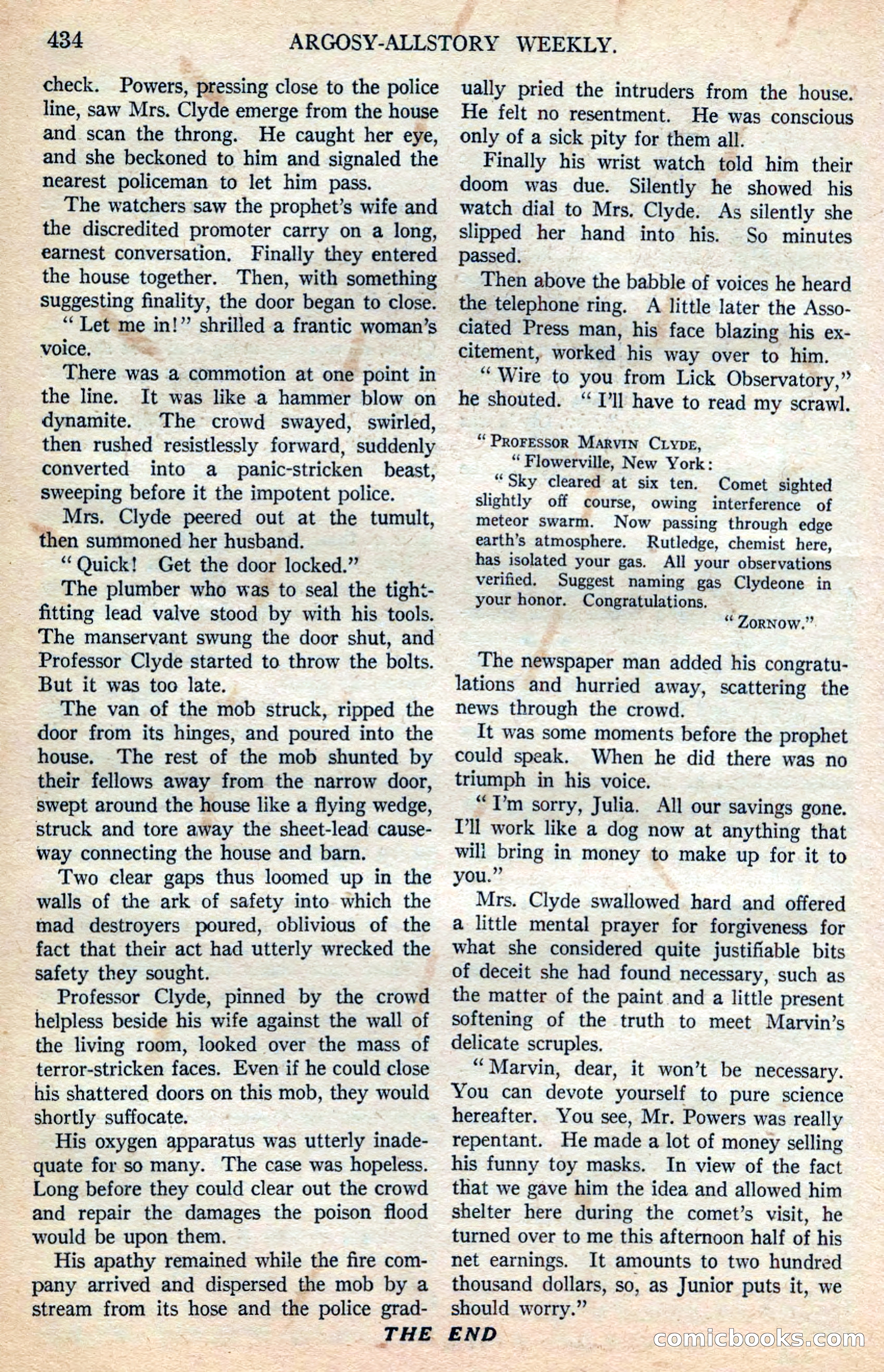 Argosy All-Story Weekly — page 120 of 168