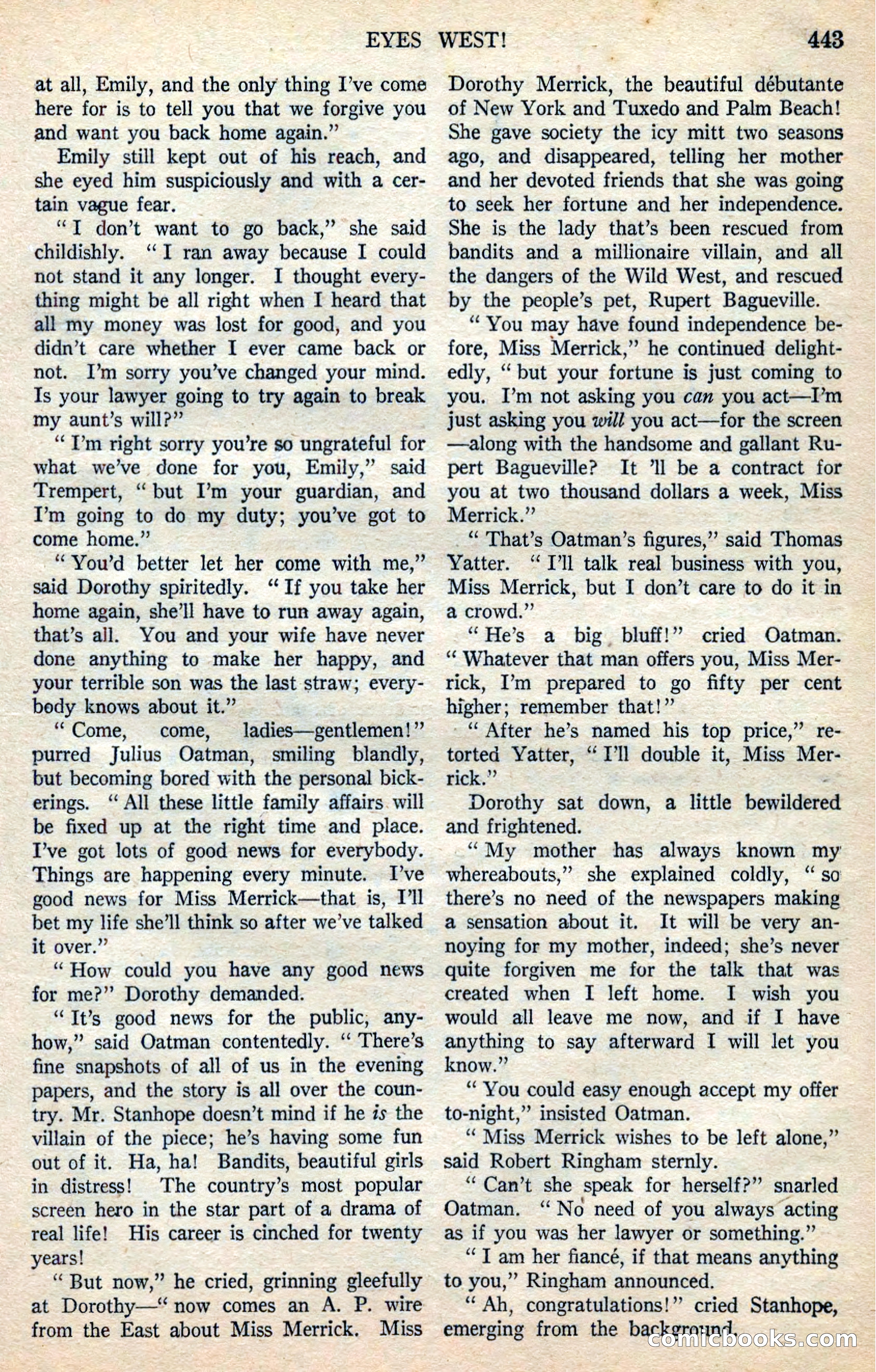 Argosy All-Story Weekly — page 129 of 168