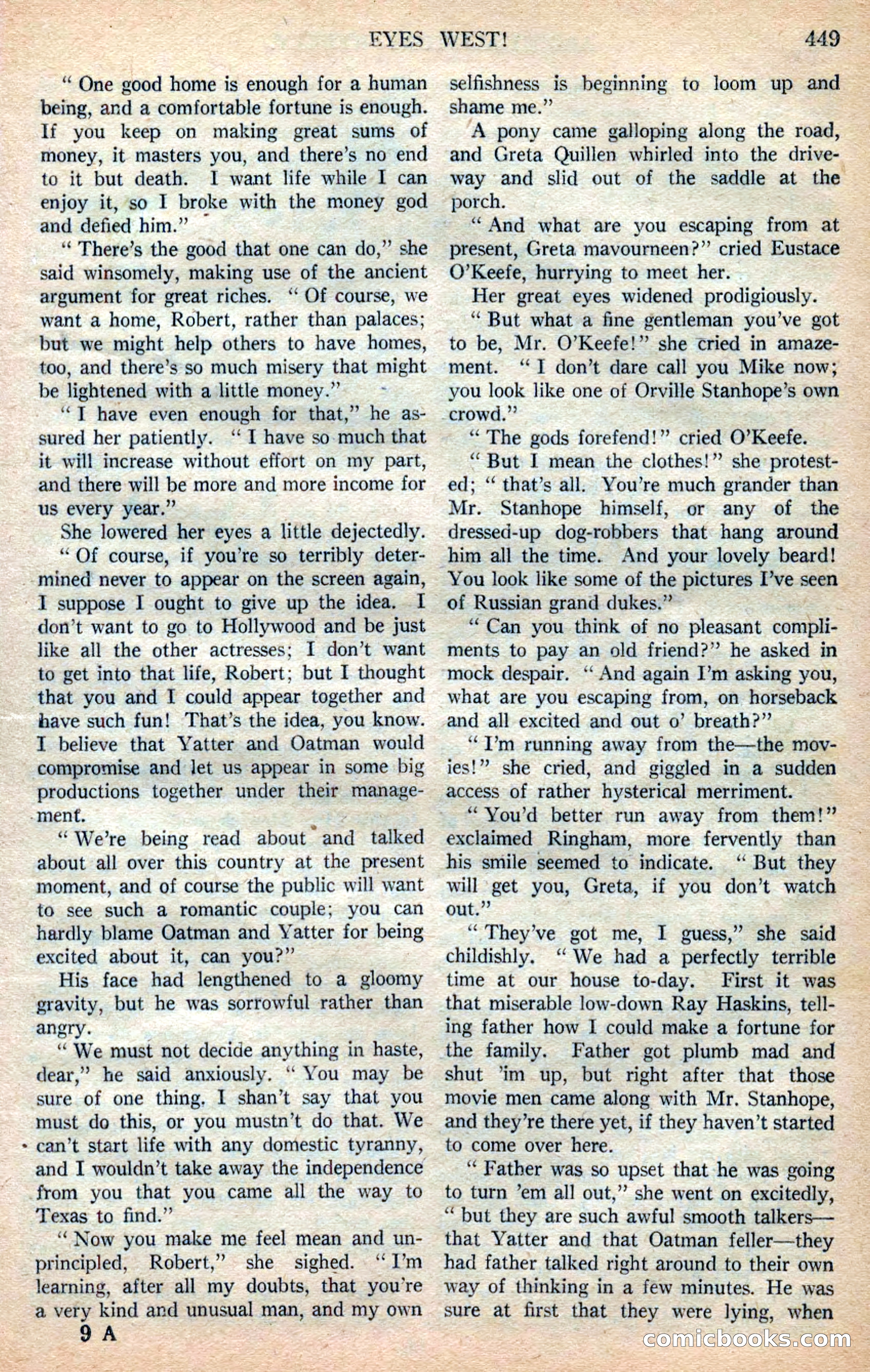 Argosy All-Story Weekly — page 135 of 168