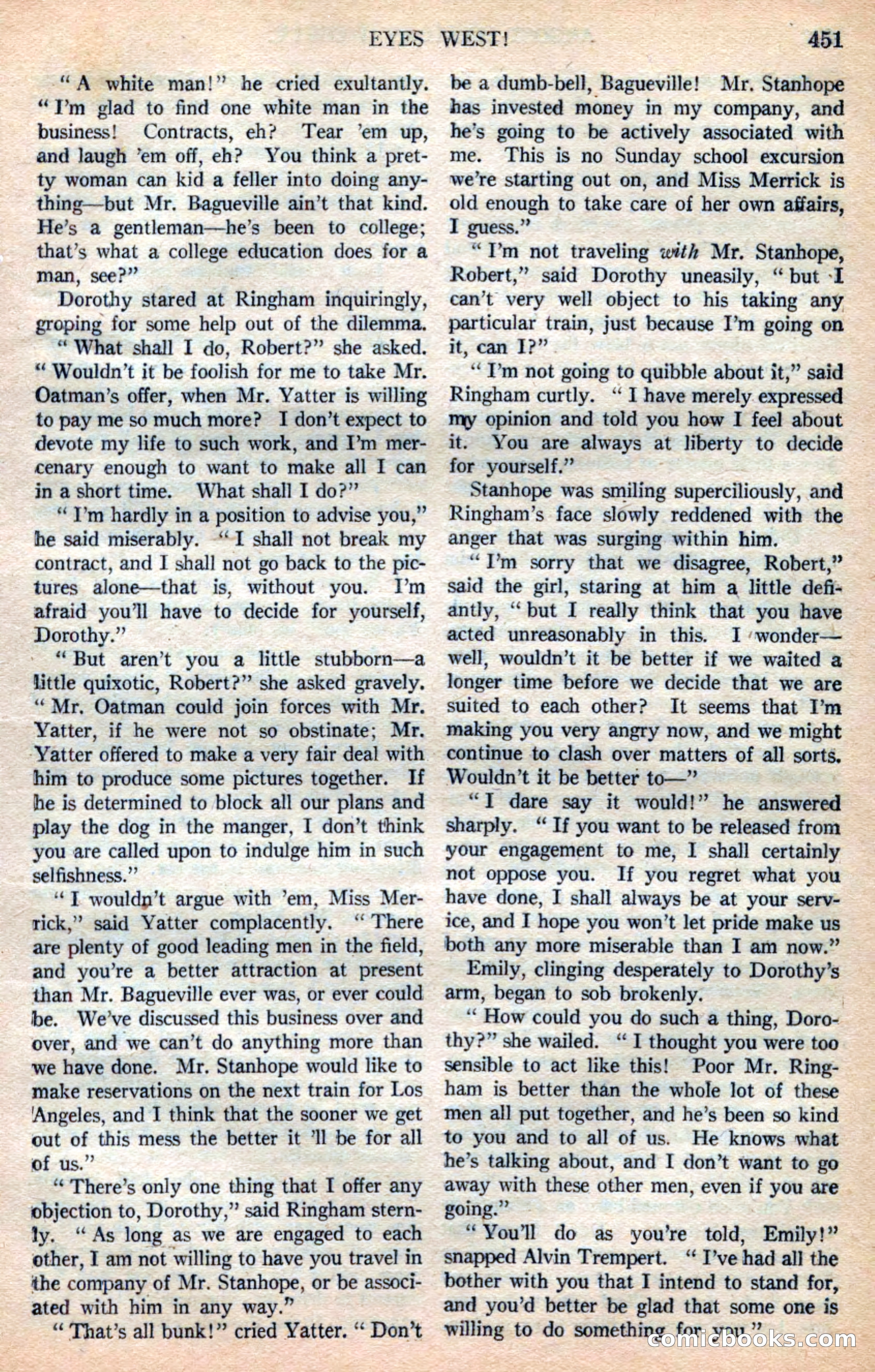 Argosy All-Story Weekly — page 137 of 168