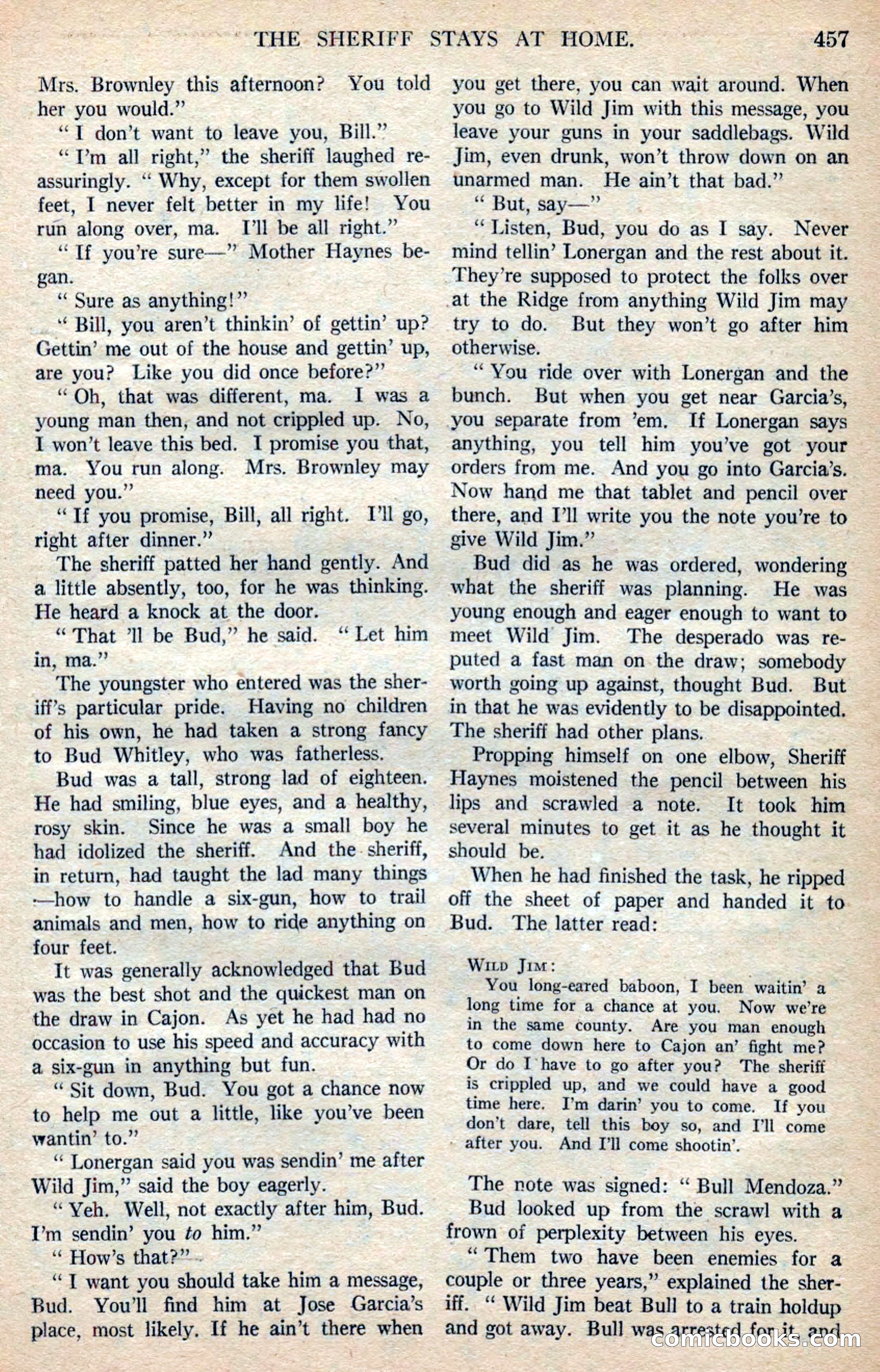 Argosy All-Story Weekly — page 143 of 168