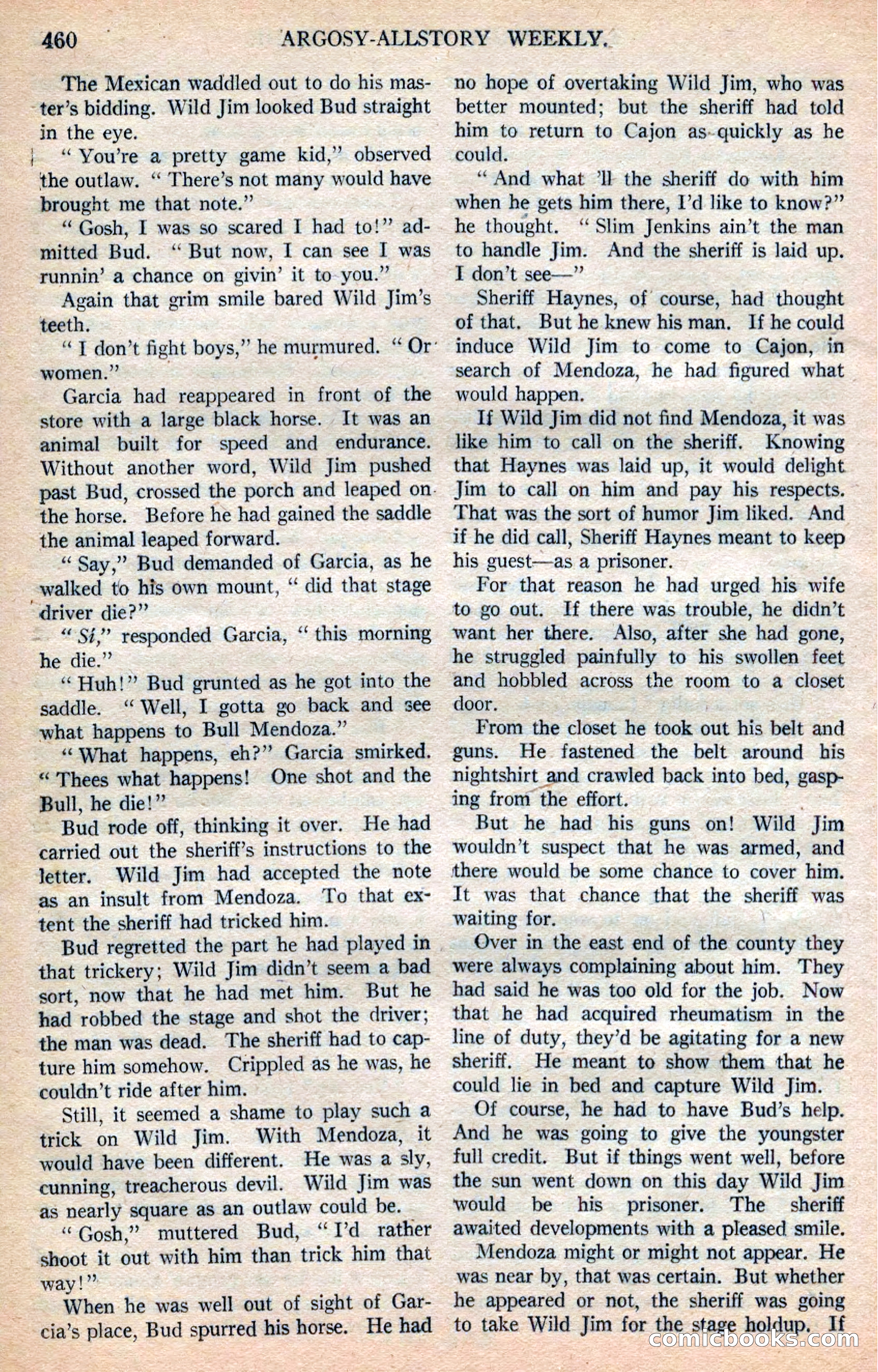 Argosy All-Story Weekly — page 146 of 168
