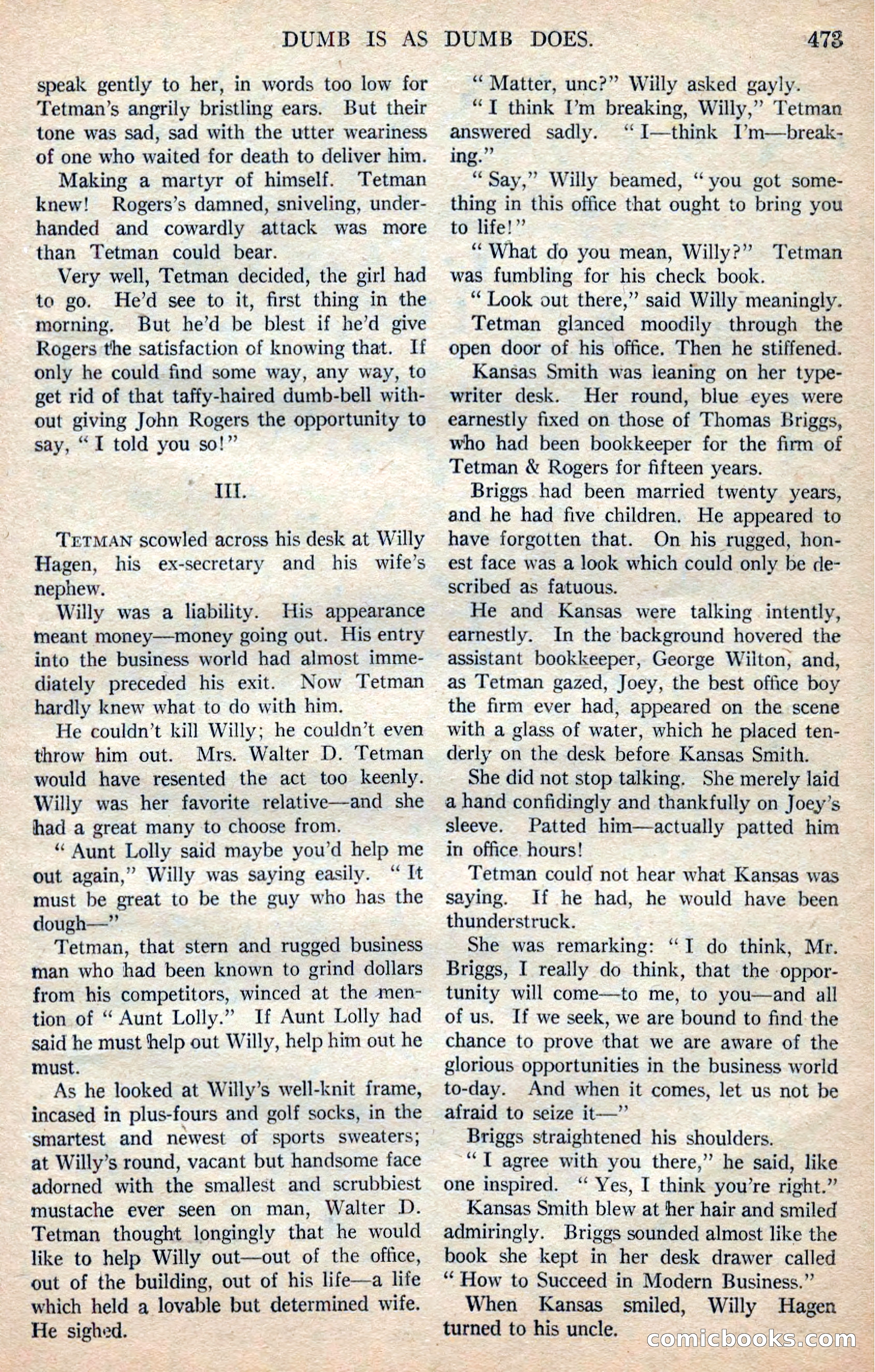 Argosy All-Story Weekly — page 159 of 168