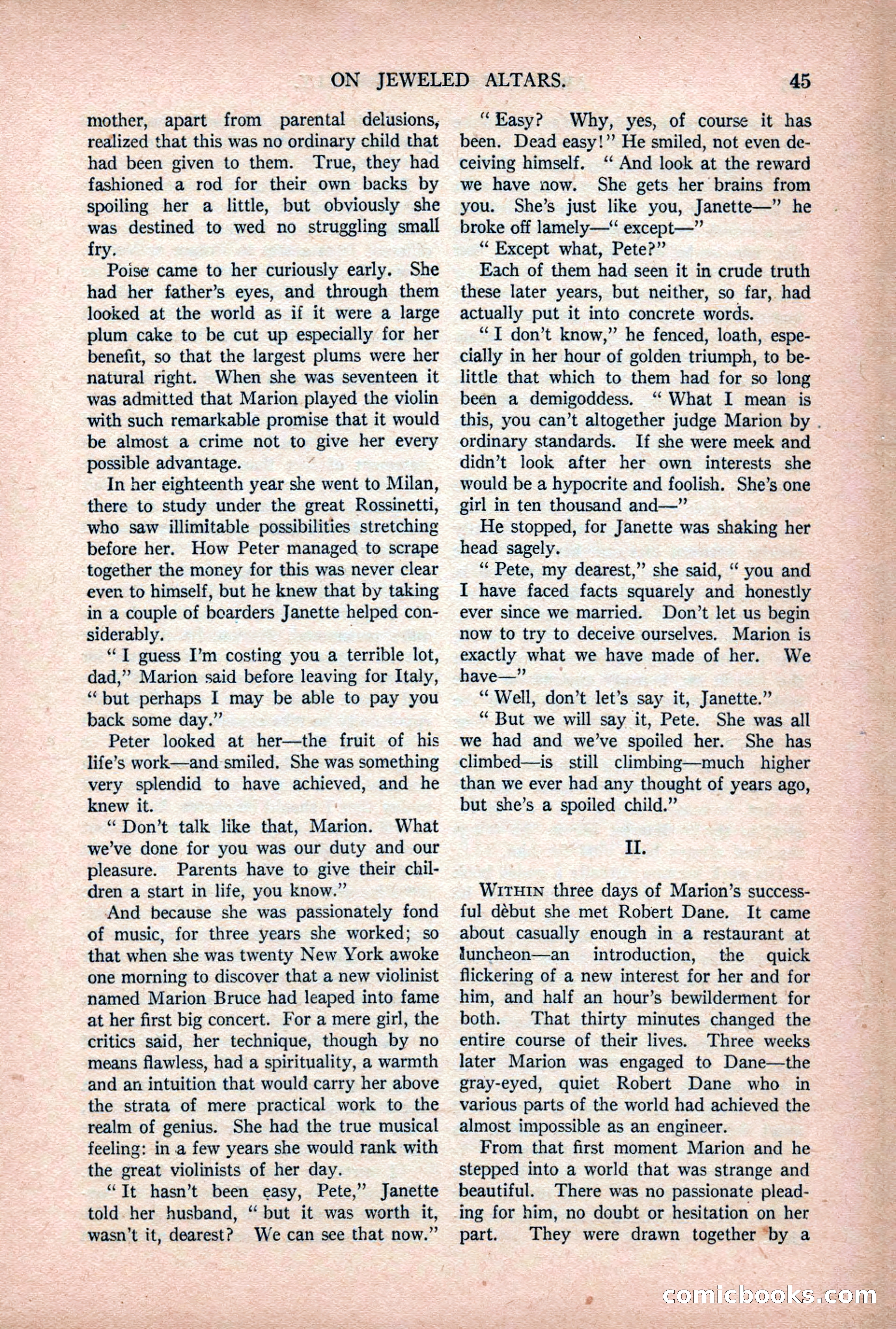 Argosy All-Story Weekly — "Lure of the Wild" — page 57 of 174