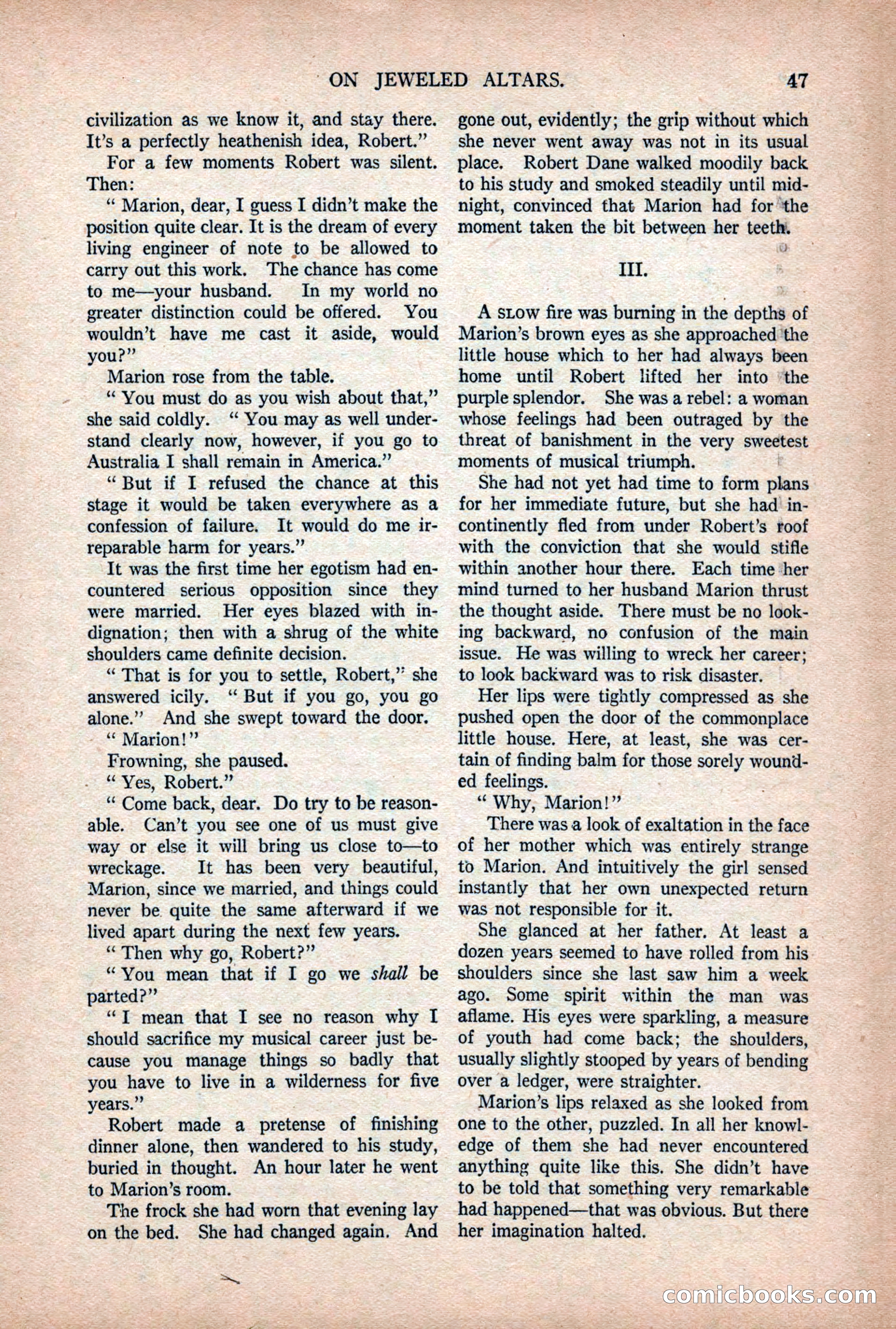 Argosy All-Story Weekly — "Lure of the Wild" — page 59 of 174