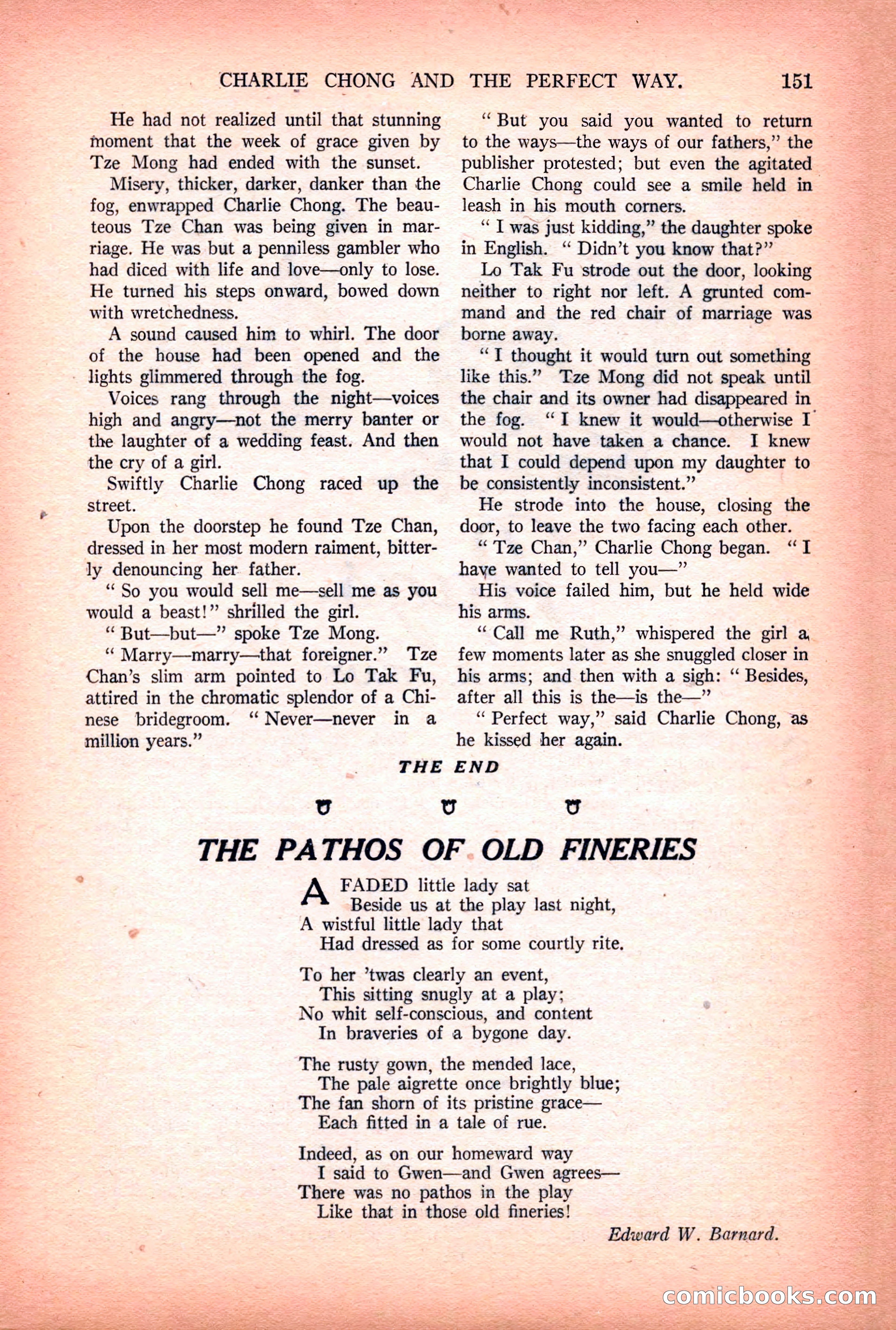 Argosy All-Story Weekly — "Lure of the Wild" — page 163 of 174