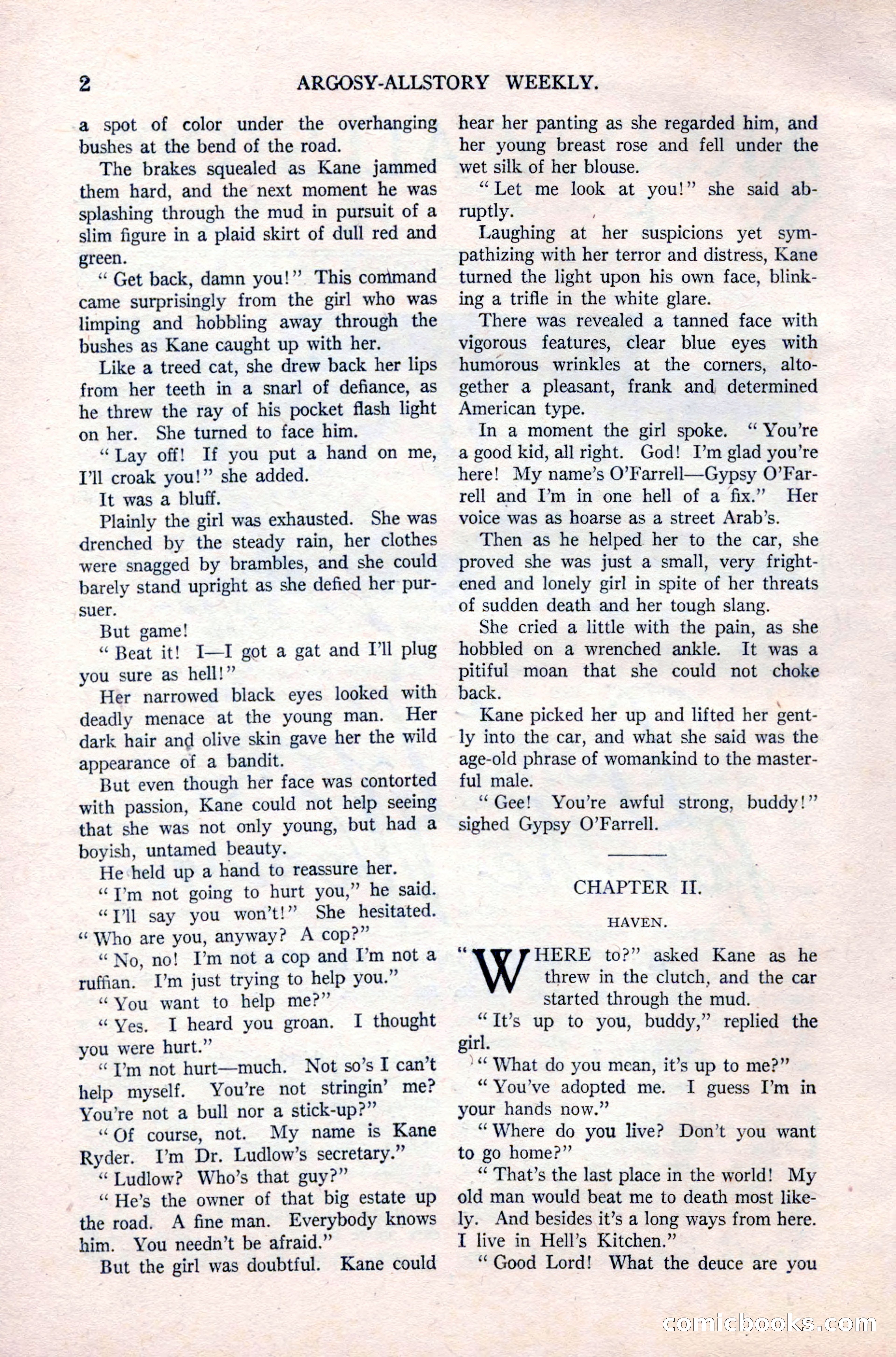 Argosy All-Story Weekly, September 26, 1925 — page 8 of 168