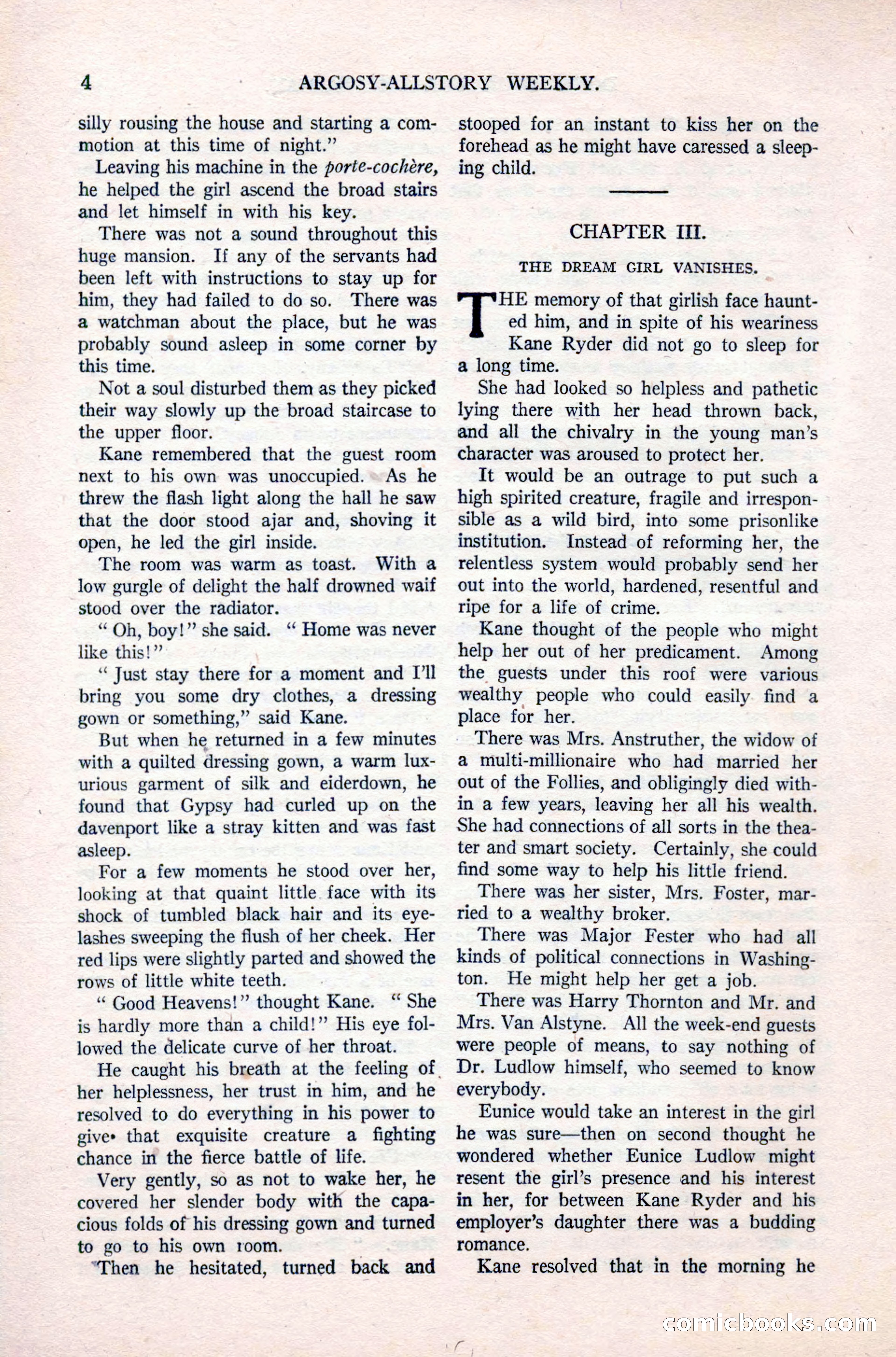 Argosy All-Story Weekly, September 26, 1925 — page 10 of 168