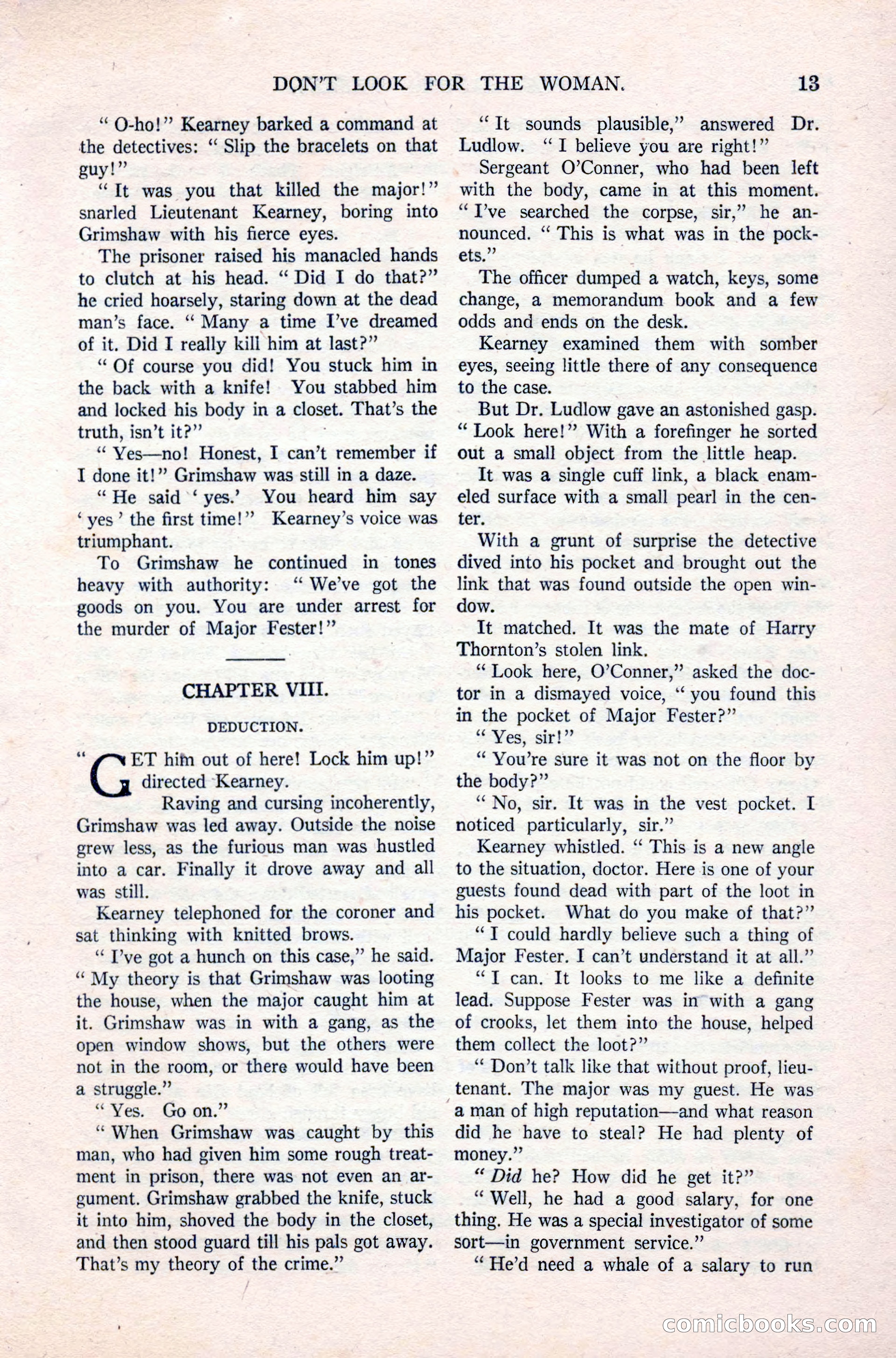 Argosy All-Story Weekly, September 26, 1925 — page 19 of 168