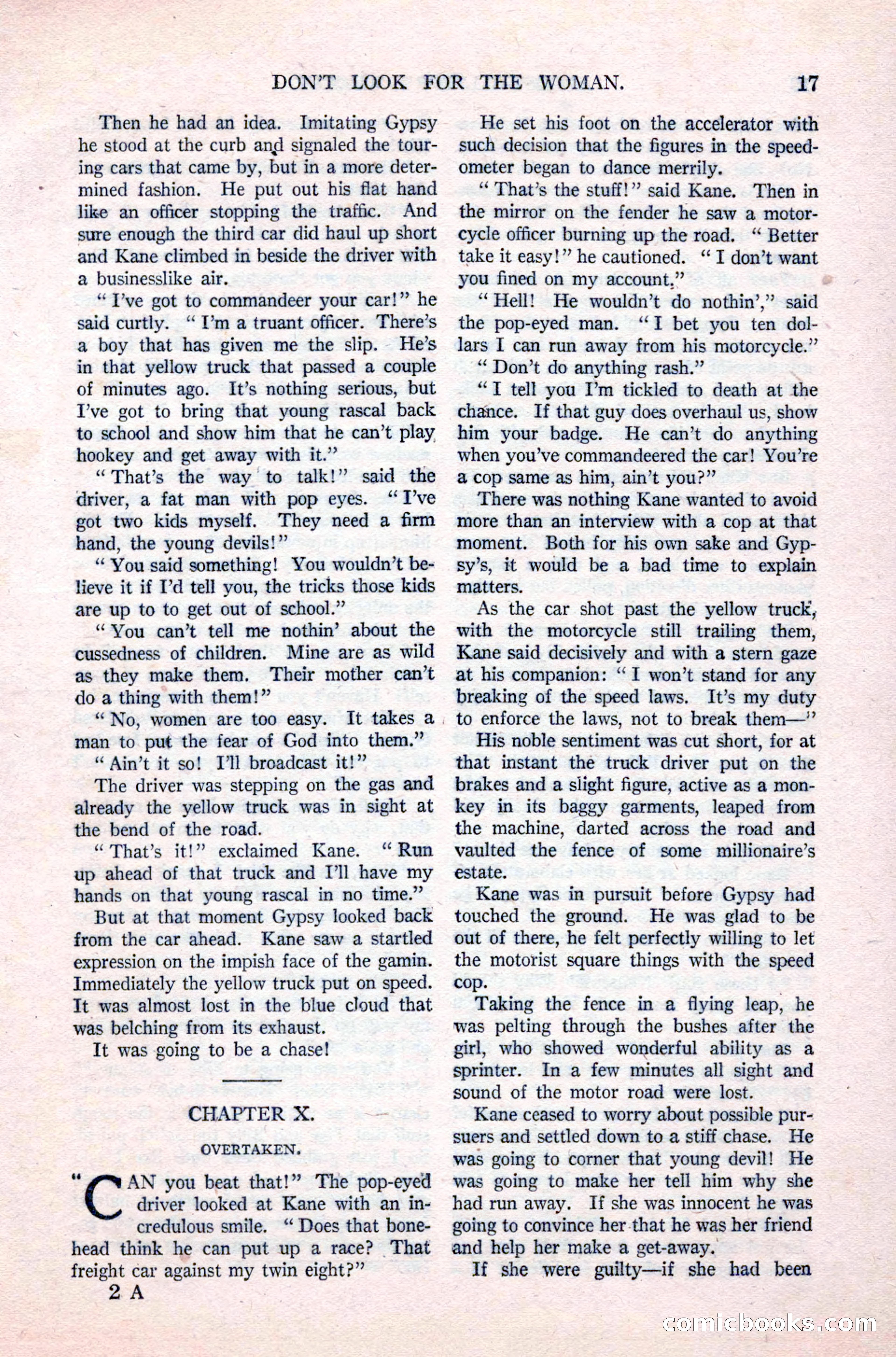 Argosy All-Story Weekly, September 26, 1925 — page 23 of 168