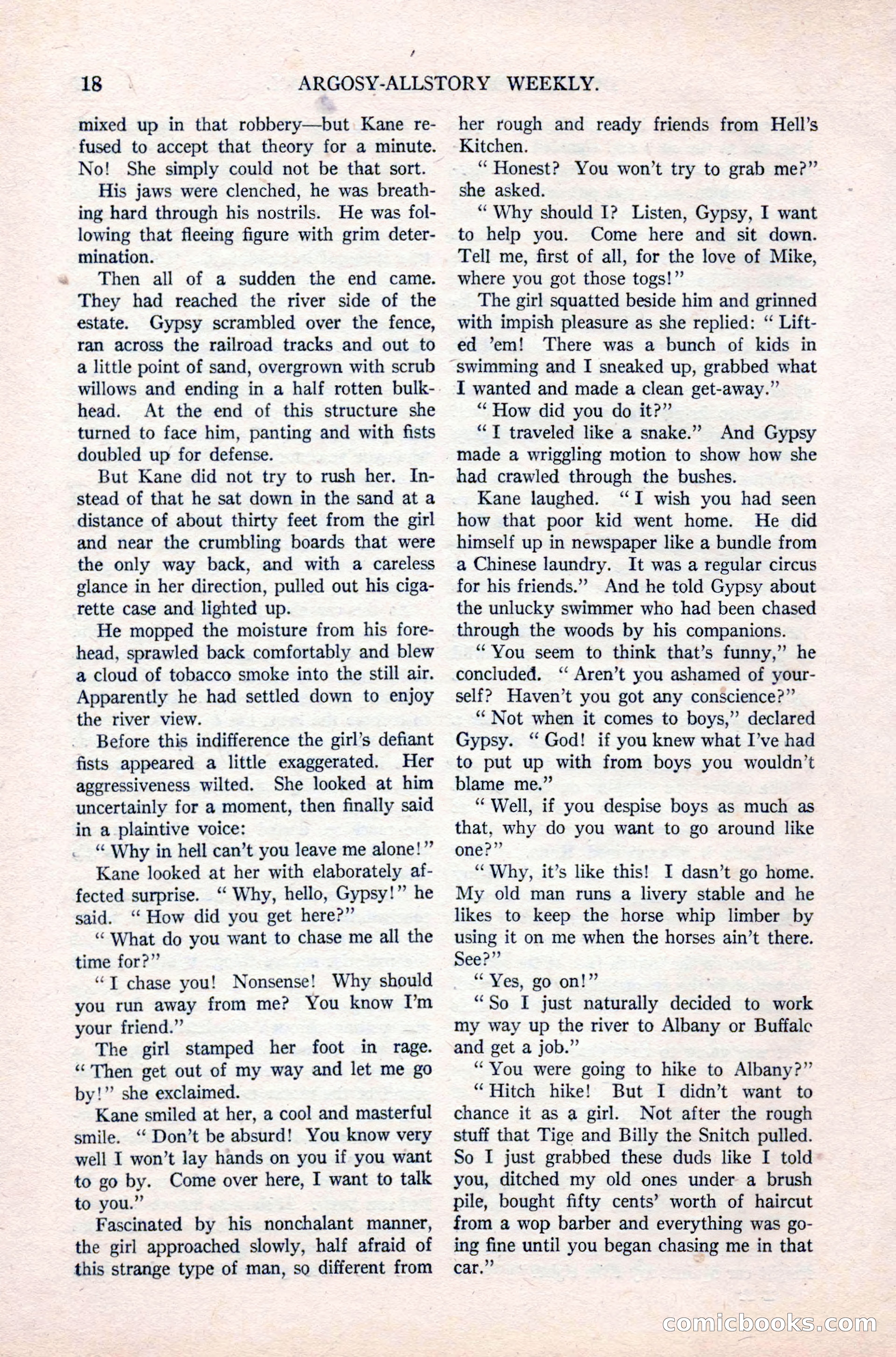 Argosy All-Story Weekly, September 26, 1925 — page 24 of 168