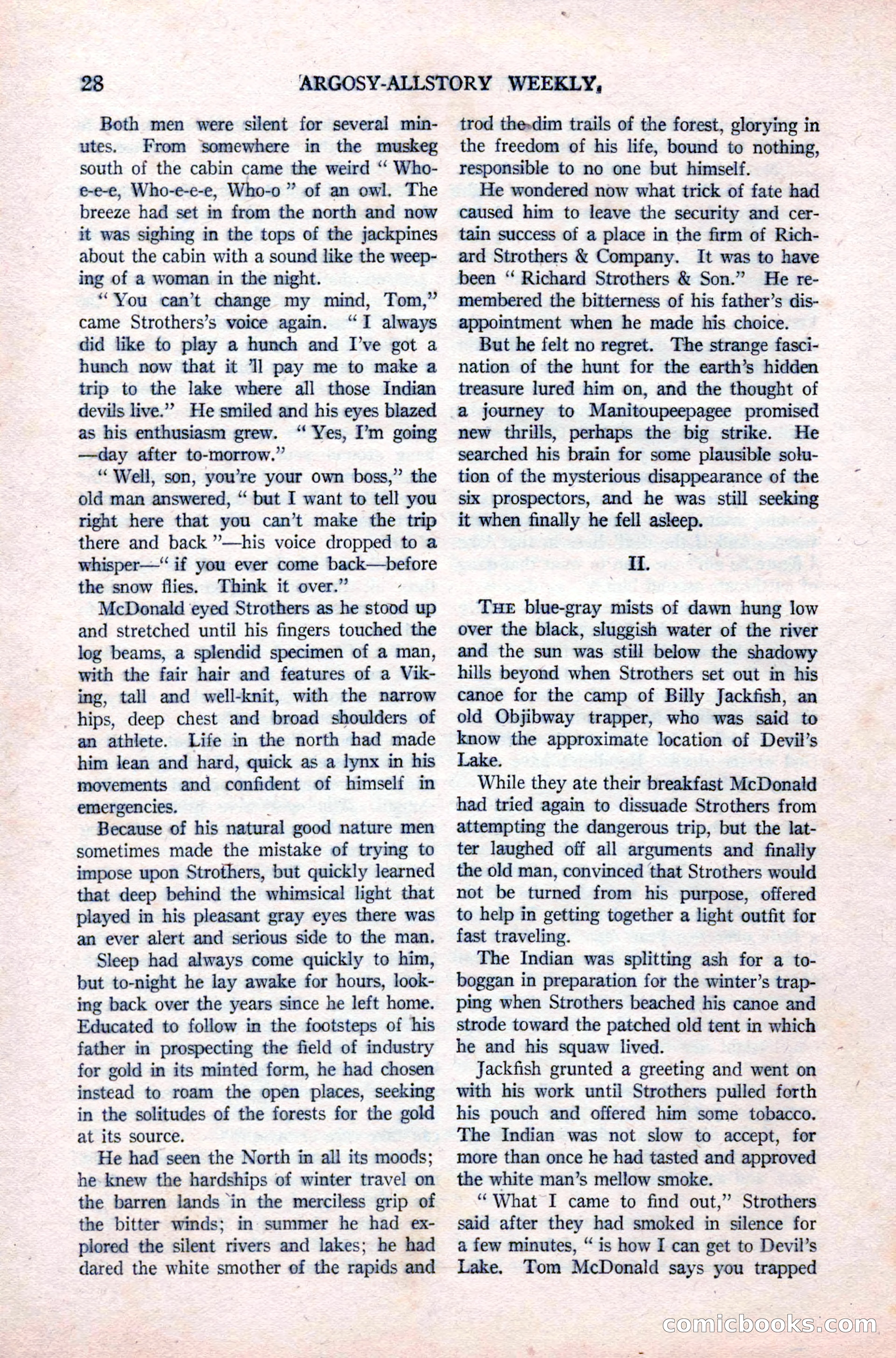 Argosy All-Story Weekly, September 26, 1925 — page 34 of 168