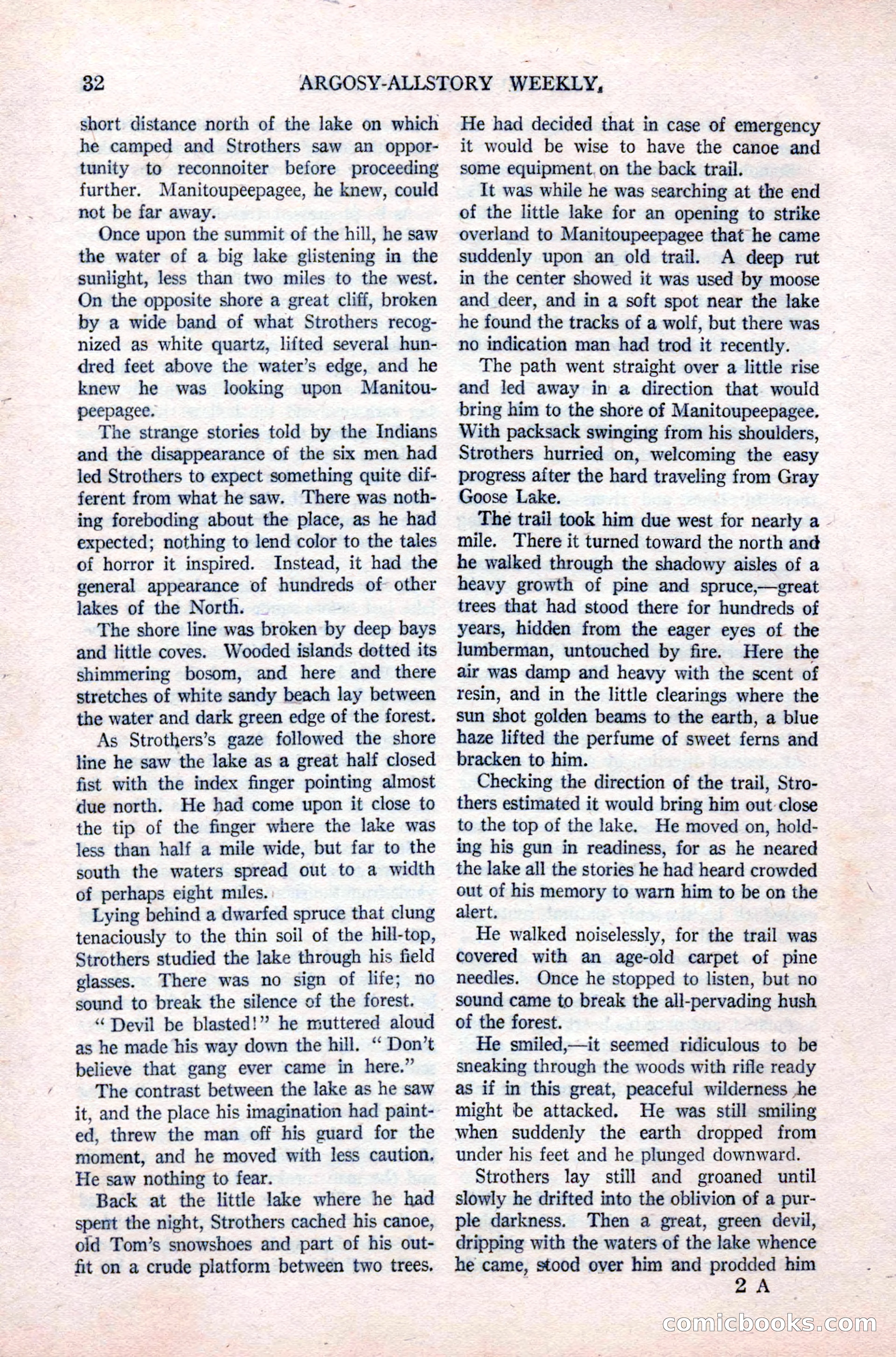 Argosy All-Story Weekly, September 26, 1925 — page 38 of 168