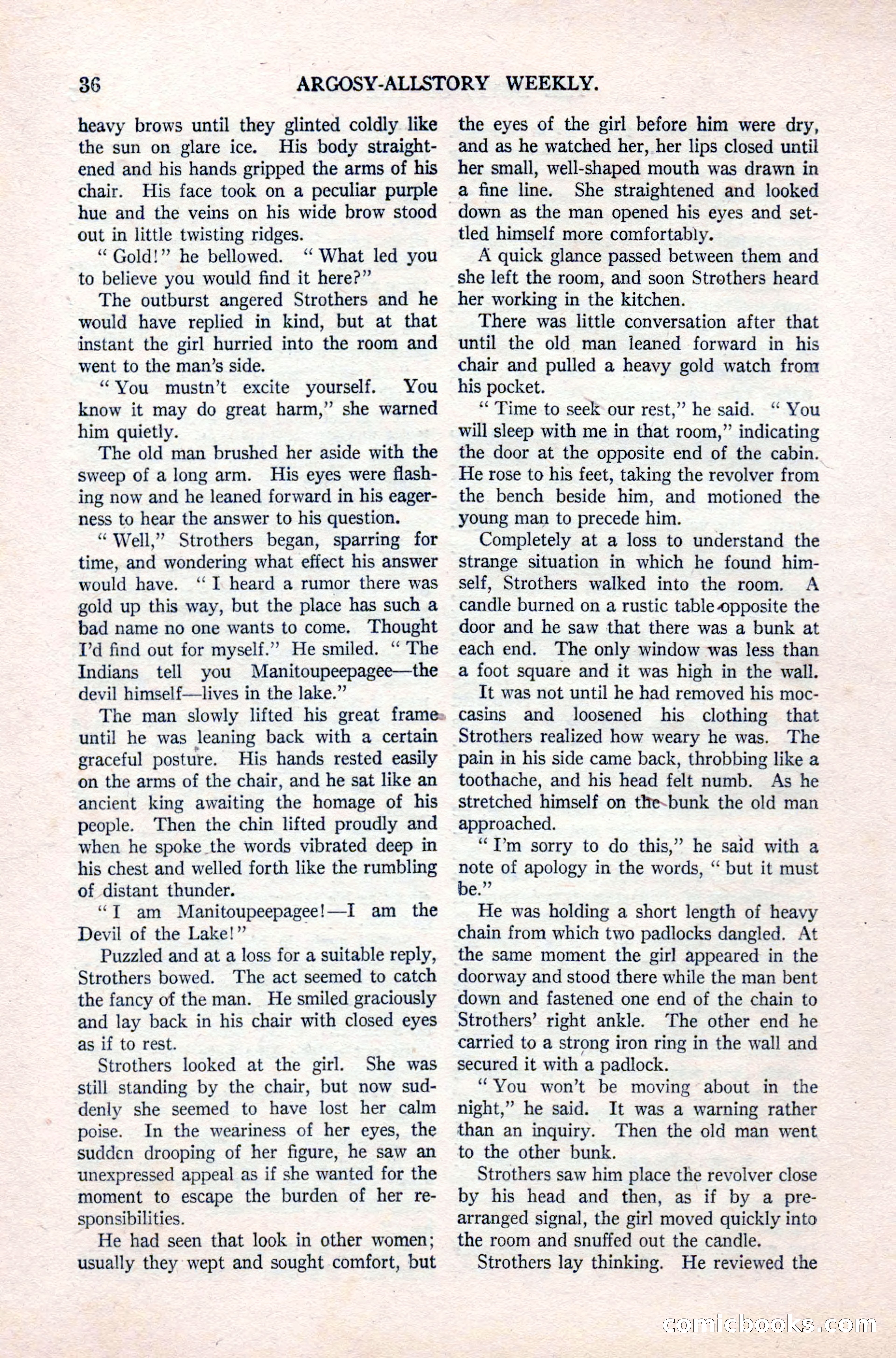 Argosy All-Story Weekly, September 26, 1925 — page 42 of 168