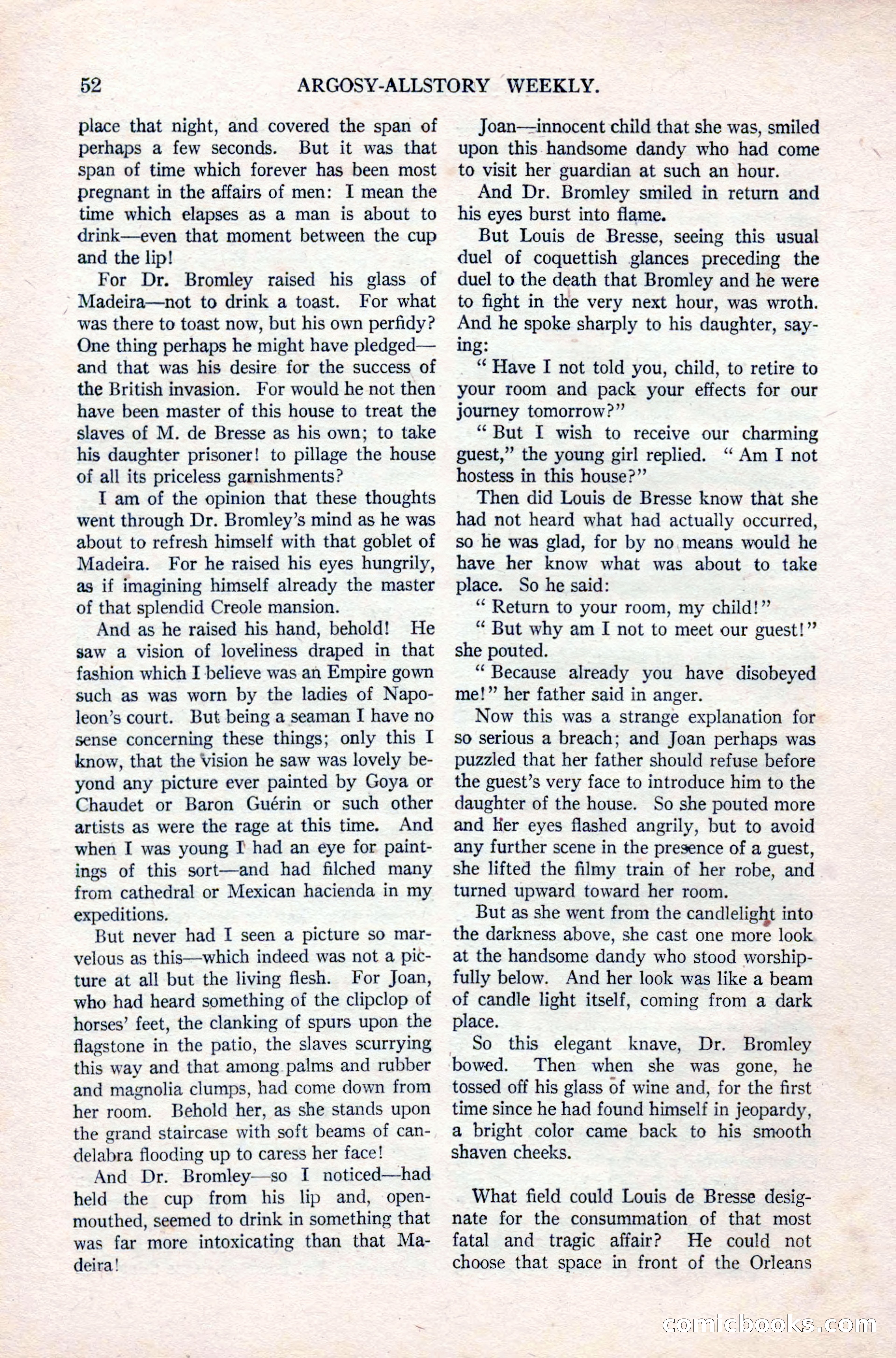 Argosy All-Story Weekly, September 26, 1925 — page 58 of 168