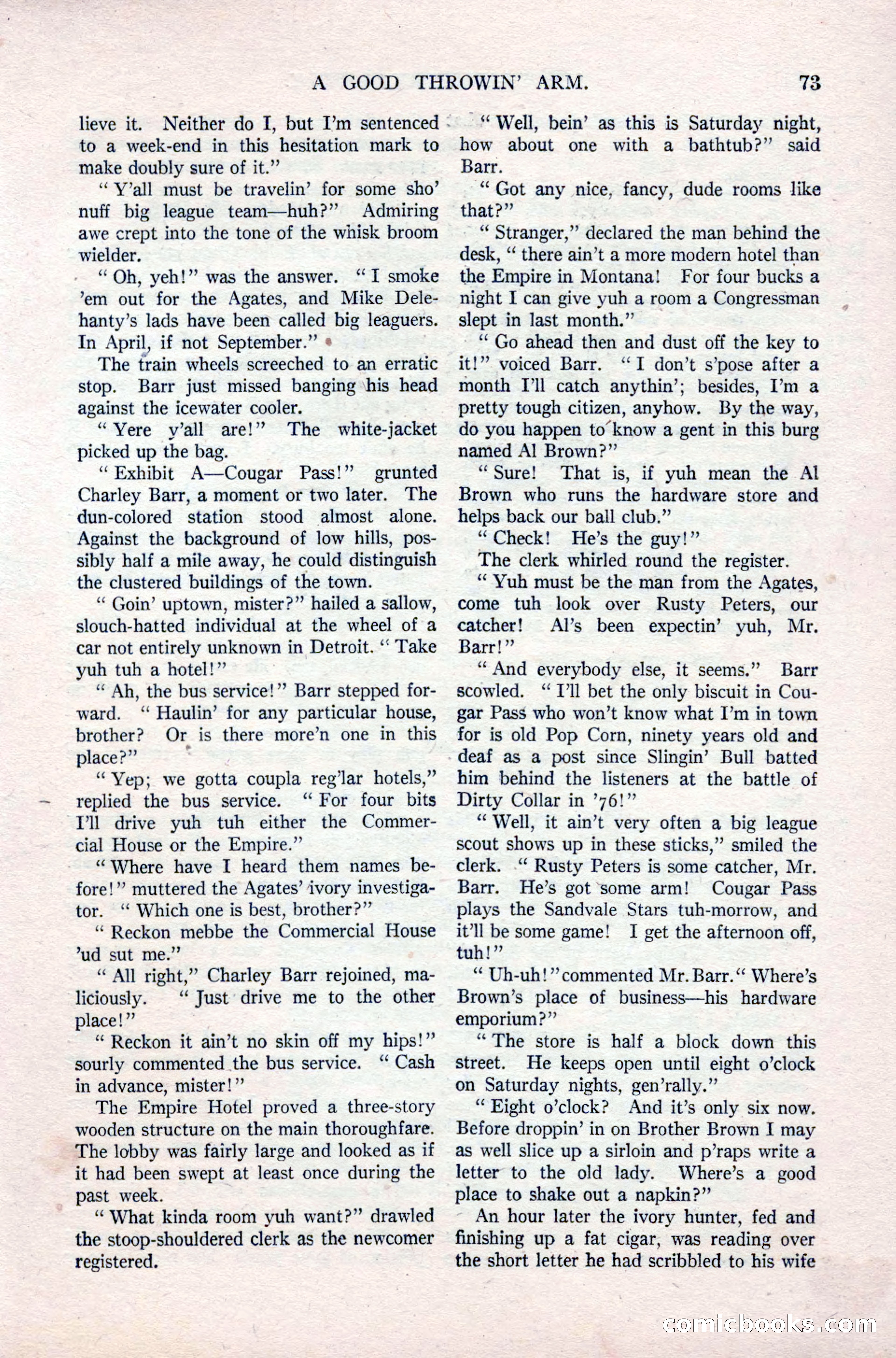 Argosy All-Story Weekly, September 26, 1925 — page 79 of 168