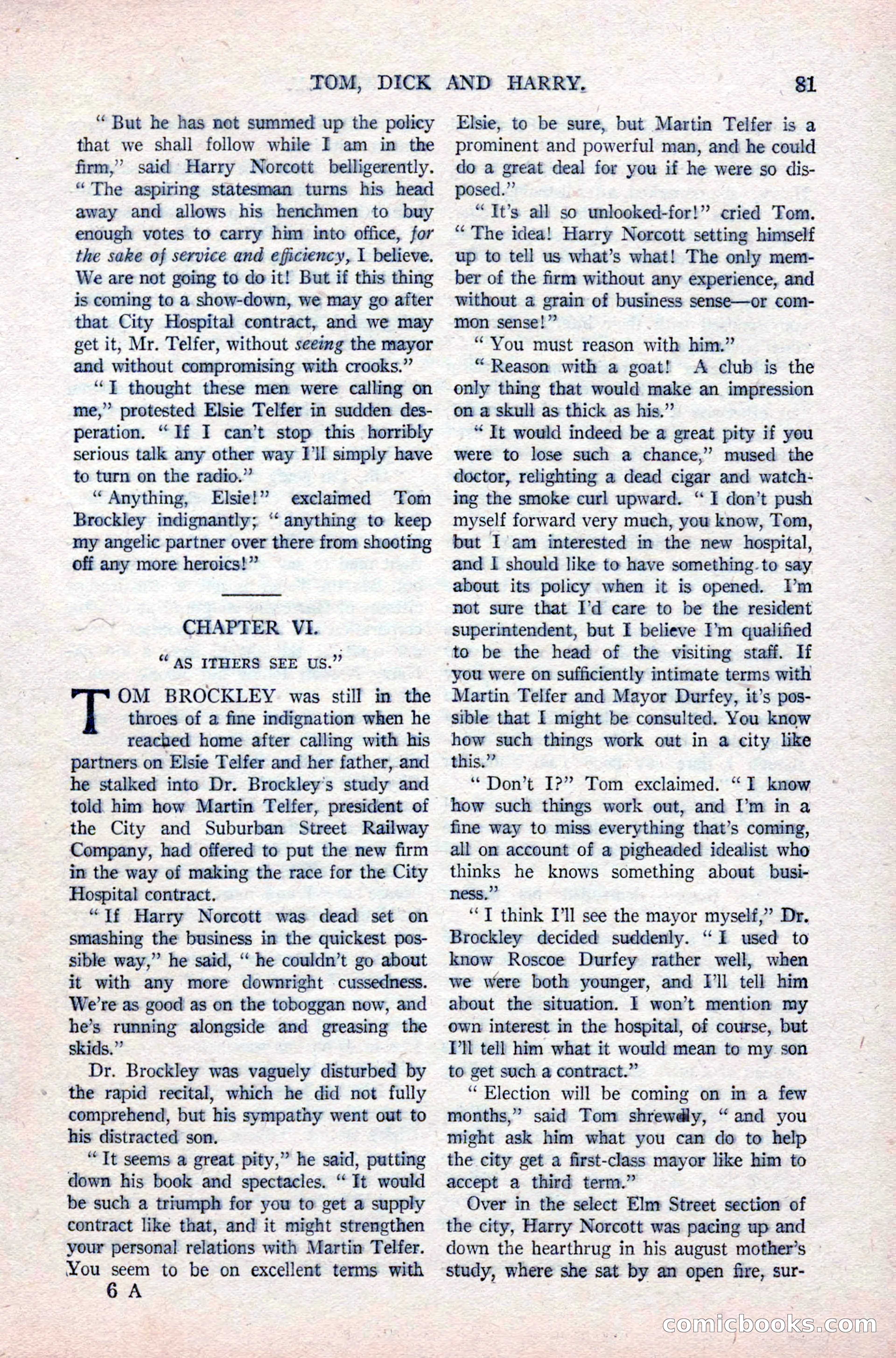 Argosy All-Story Weekly, September 26, 1925 — page 87 of 168