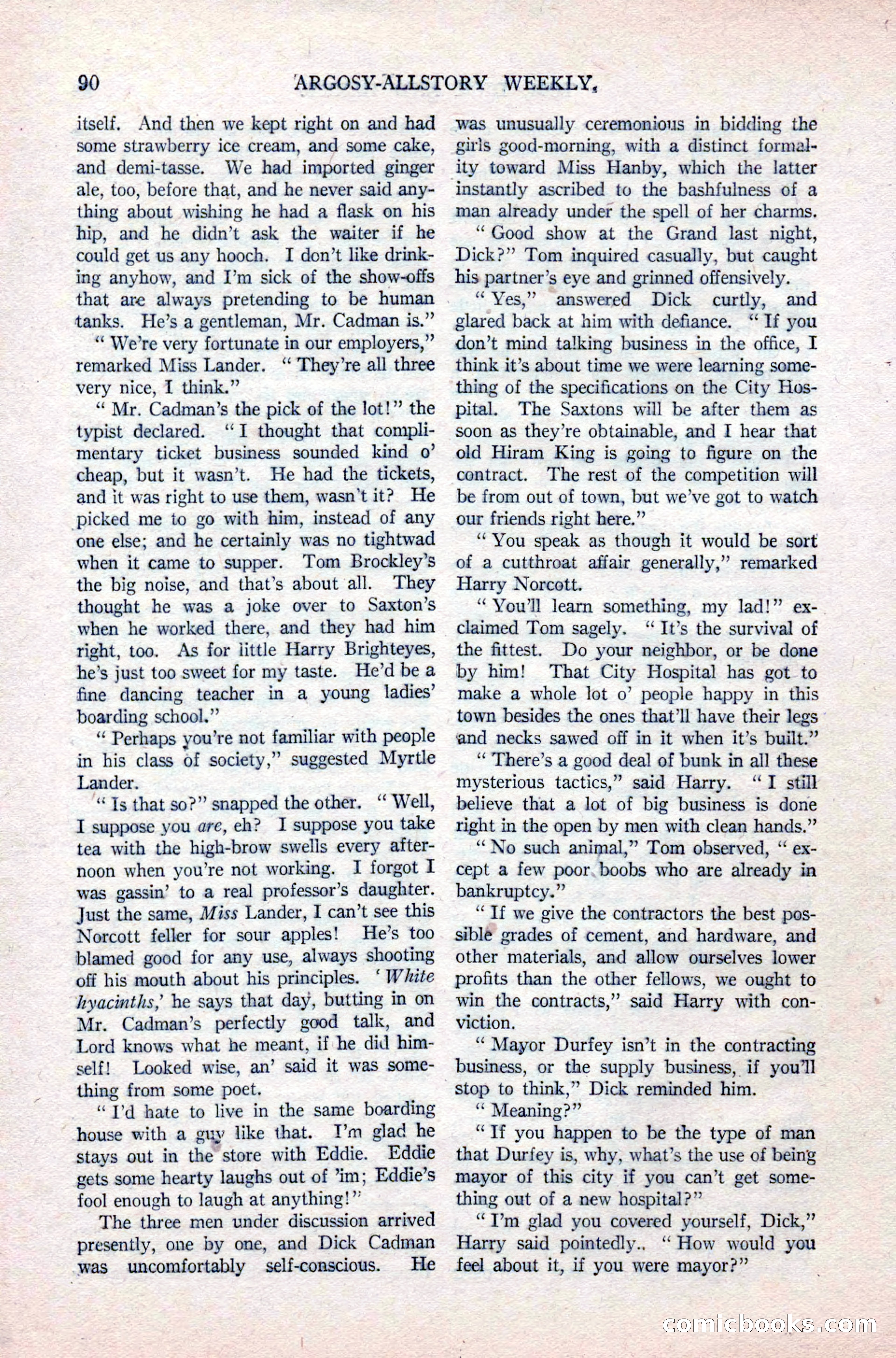 Argosy All-Story Weekly, September 26, 1925 — page 96 of 168