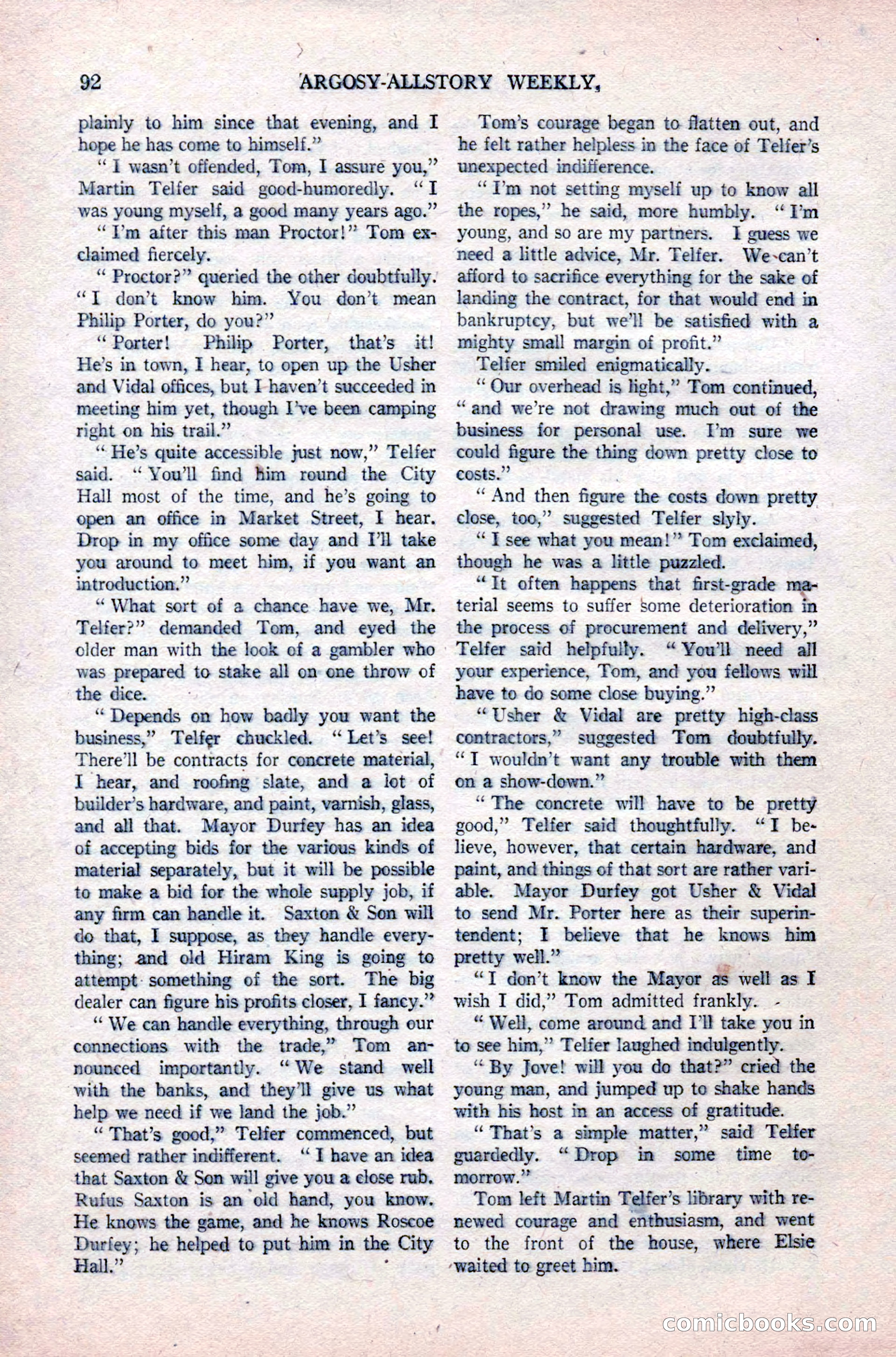 Argosy All-Story Weekly, September 26, 1925 — page 98 of 168