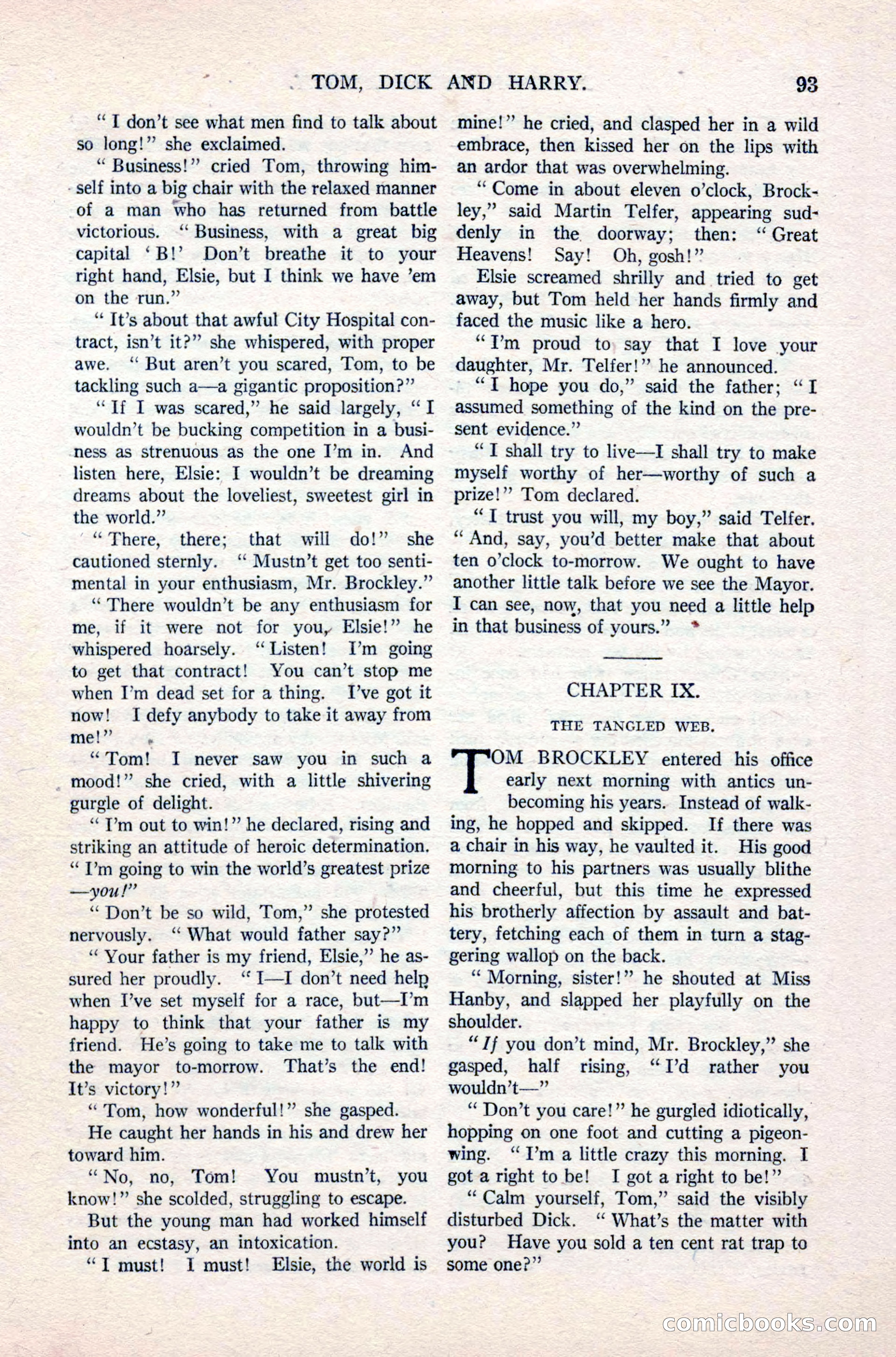 Argosy All-Story Weekly, September 26, 1925 — page 99 of 168