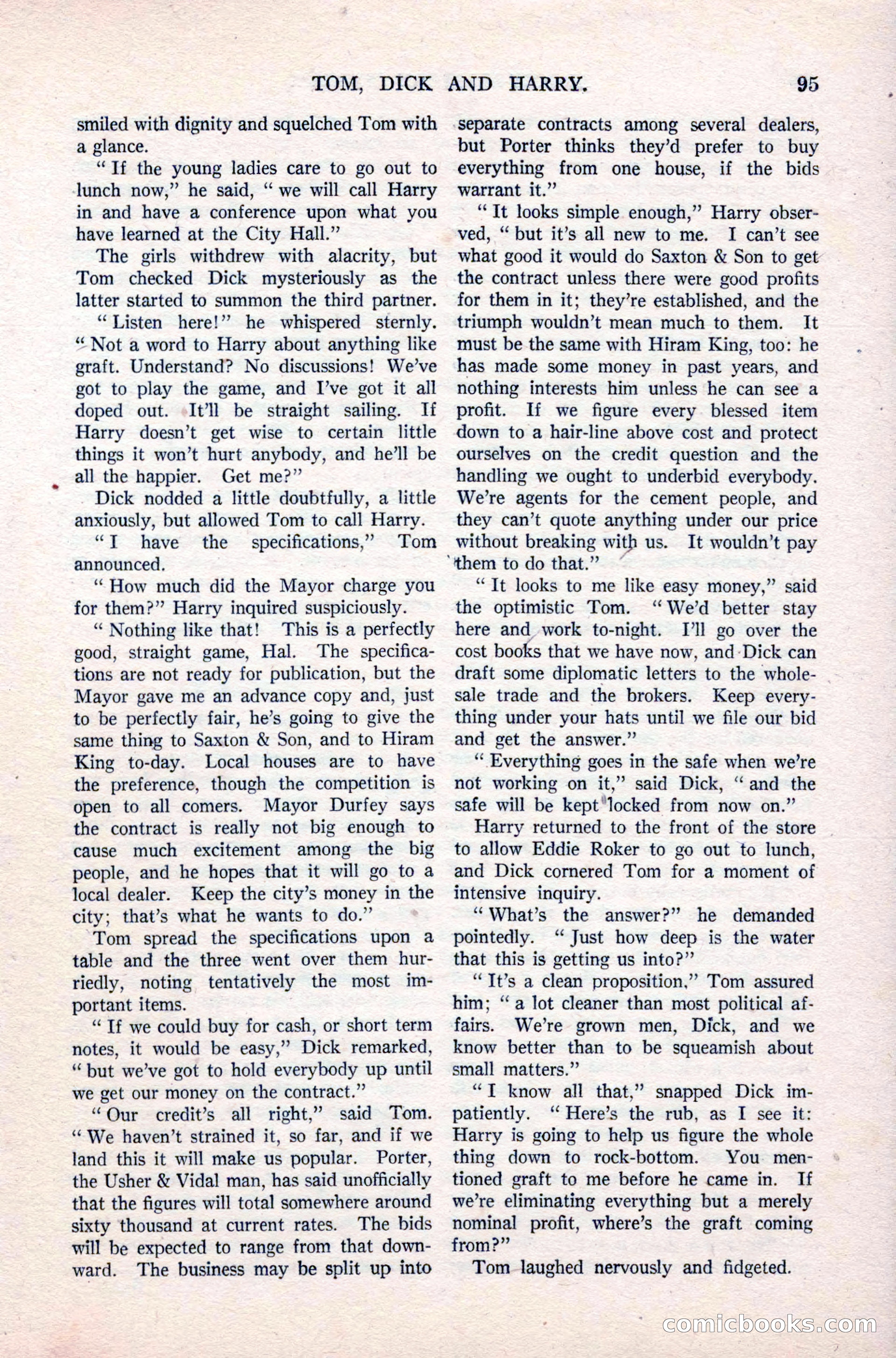 Argosy All-Story Weekly, September 26, 1925 — page 101 of 168
