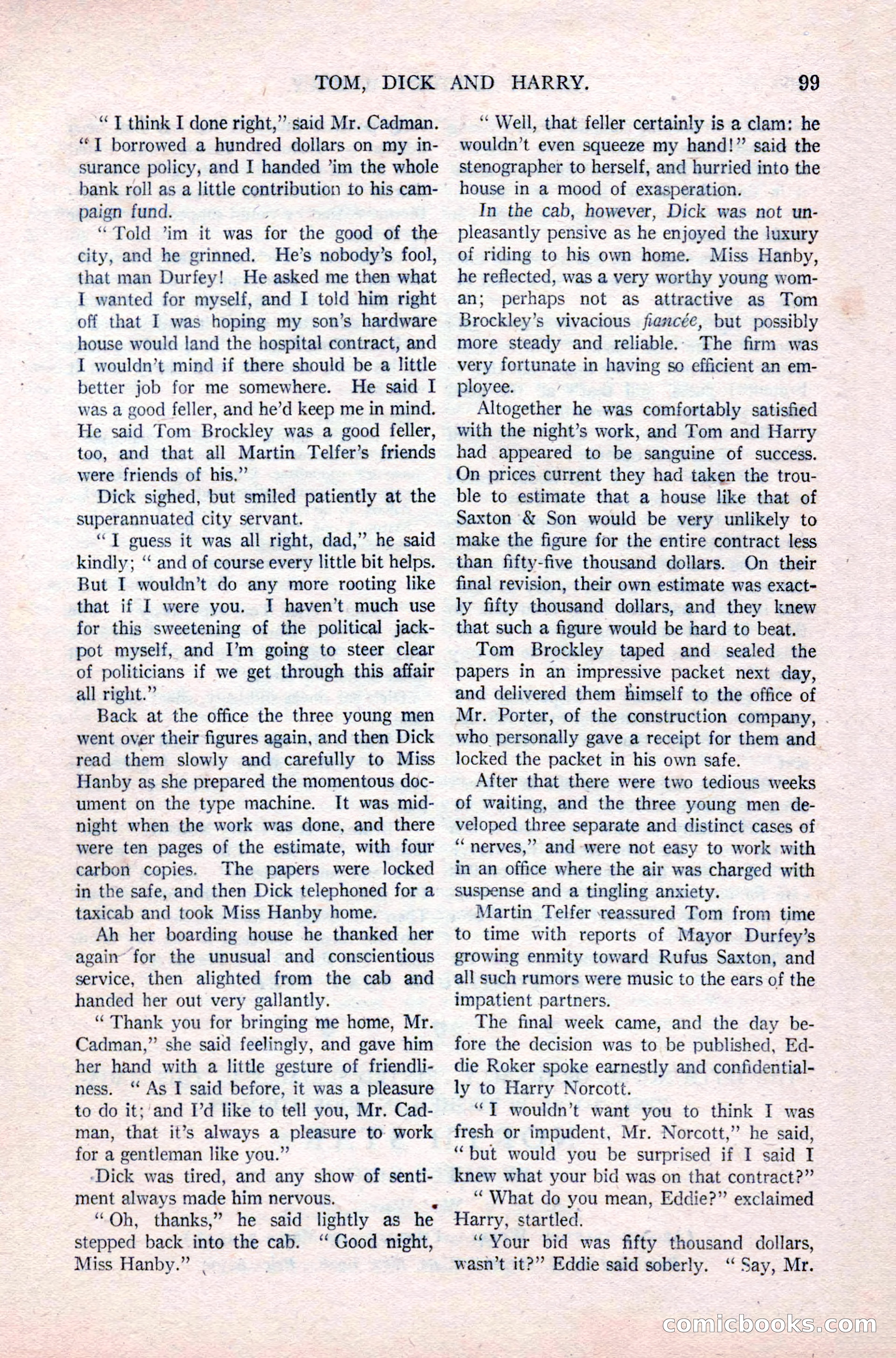 Argosy All-Story Weekly, September 26, 1925 — page 105 of 168