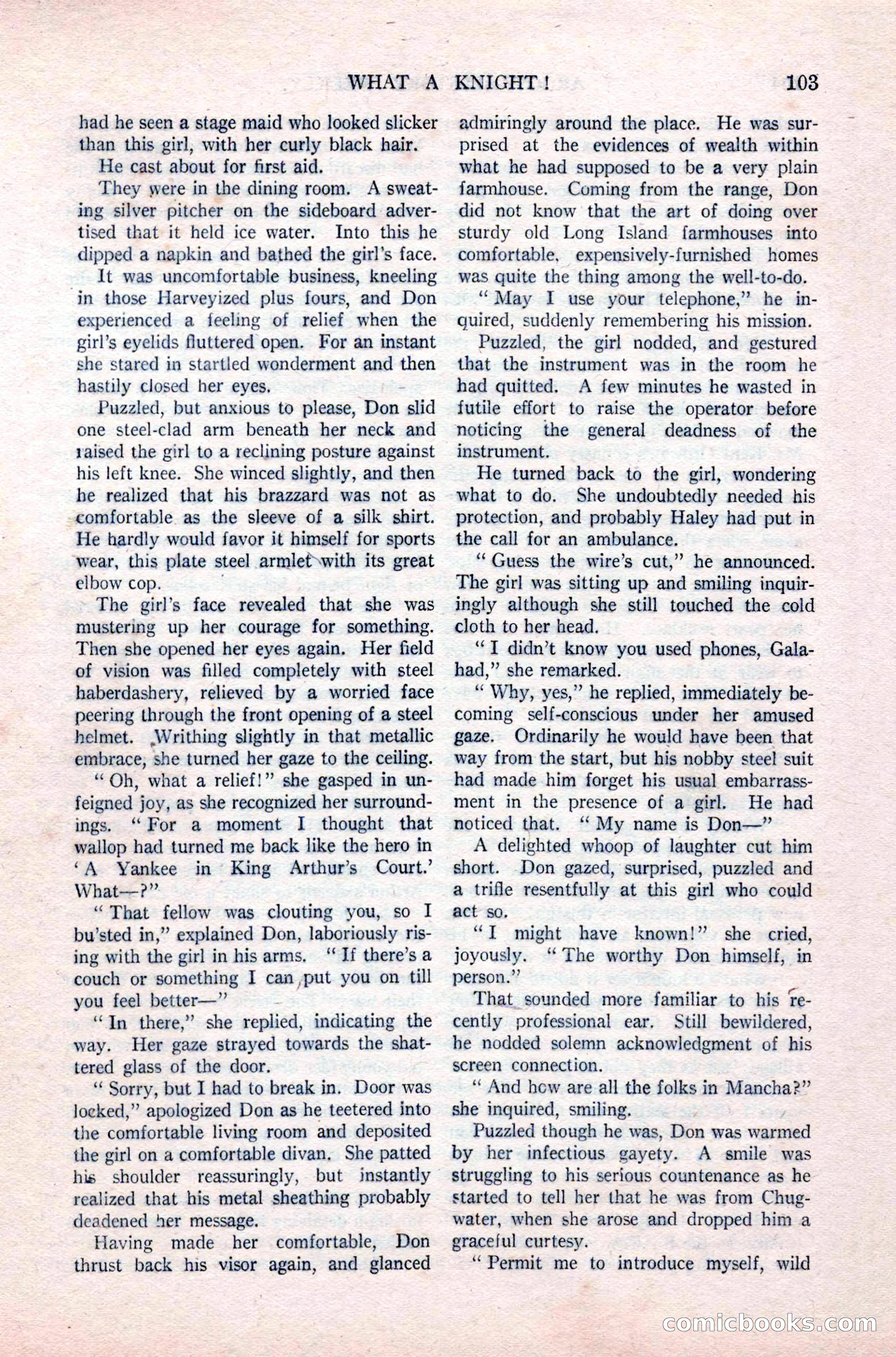 Argosy All-Story Weekly, September 26, 1925 — page 109 of 168