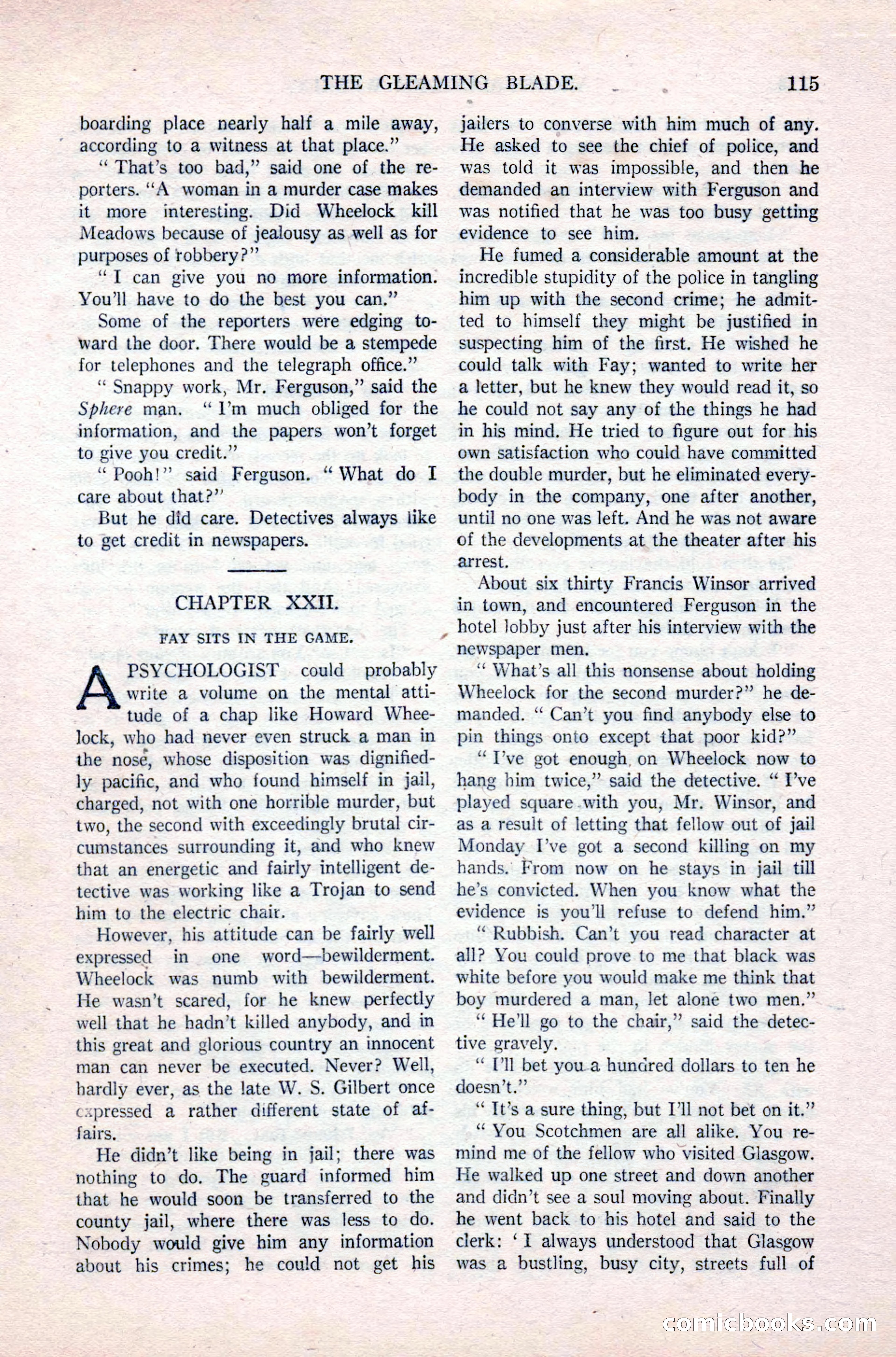 Argosy All-Story Weekly, September 26, 1925 — page 121 of 168