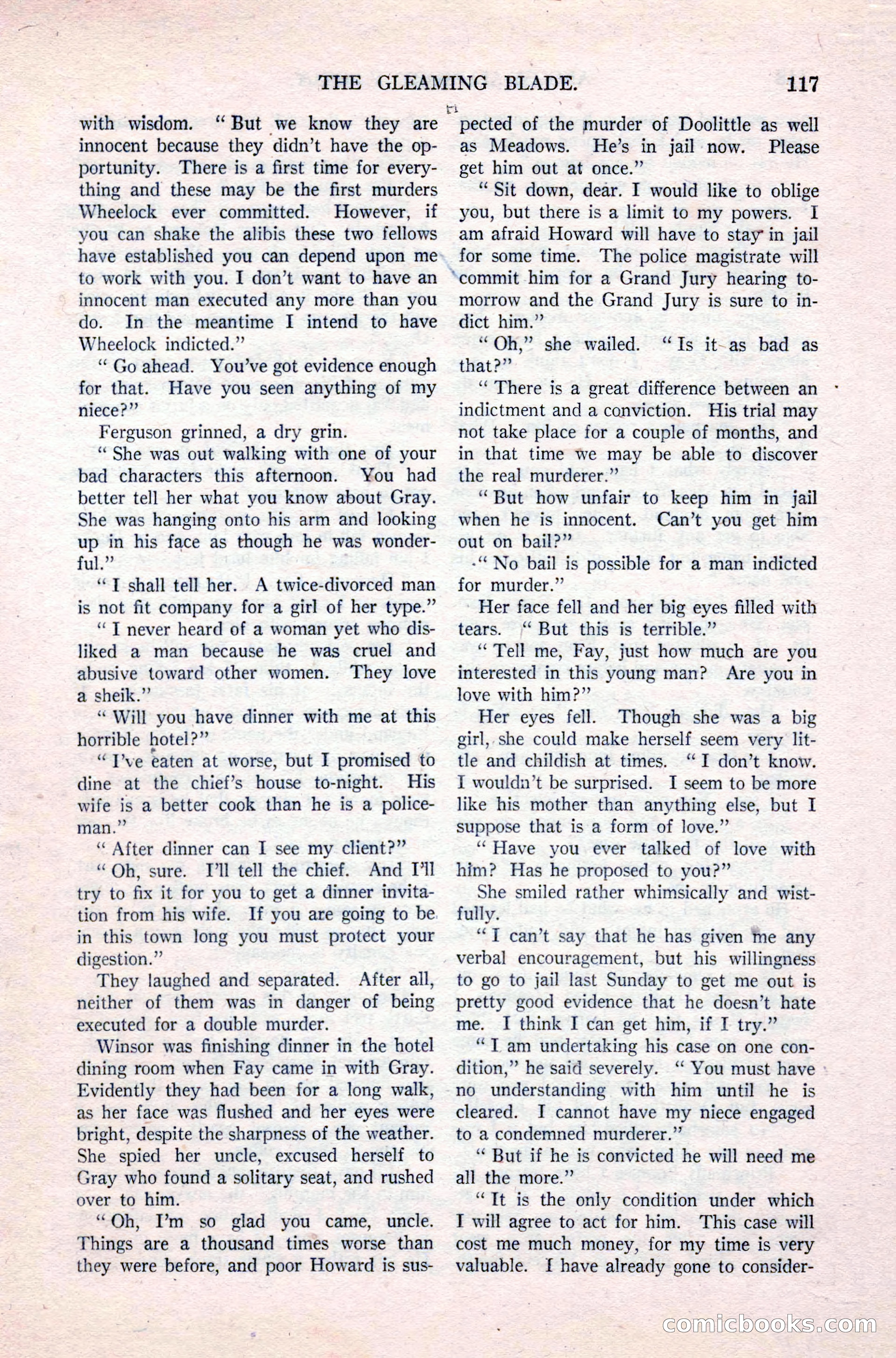 Argosy All-Story Weekly, September 26, 1925 — page 123 of 168
