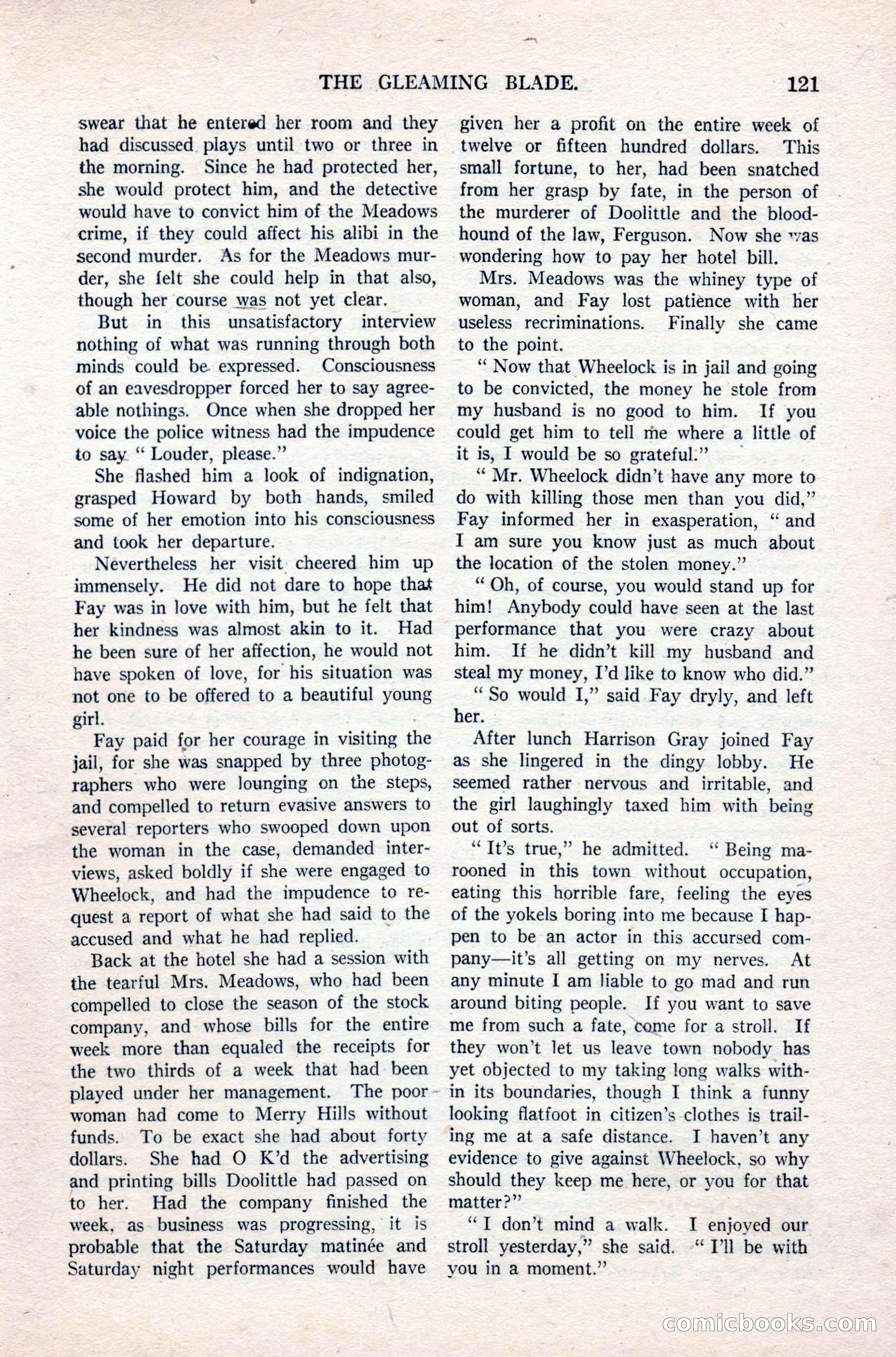 Argosy All-Story Weekly, September 26, 1925 — page 127 of 168