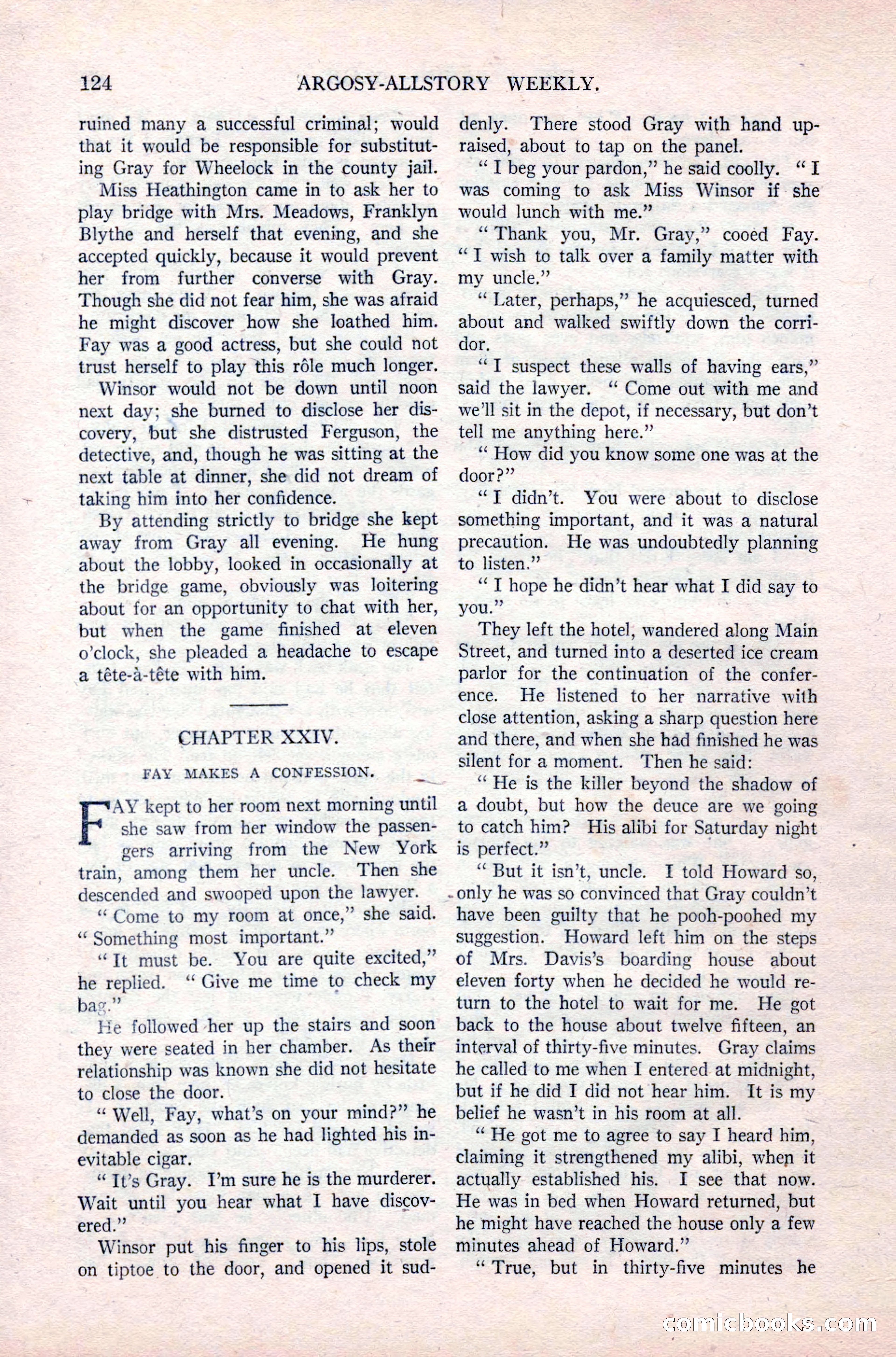 Argosy All-Story Weekly, September 26, 1925 — page 130 of 168