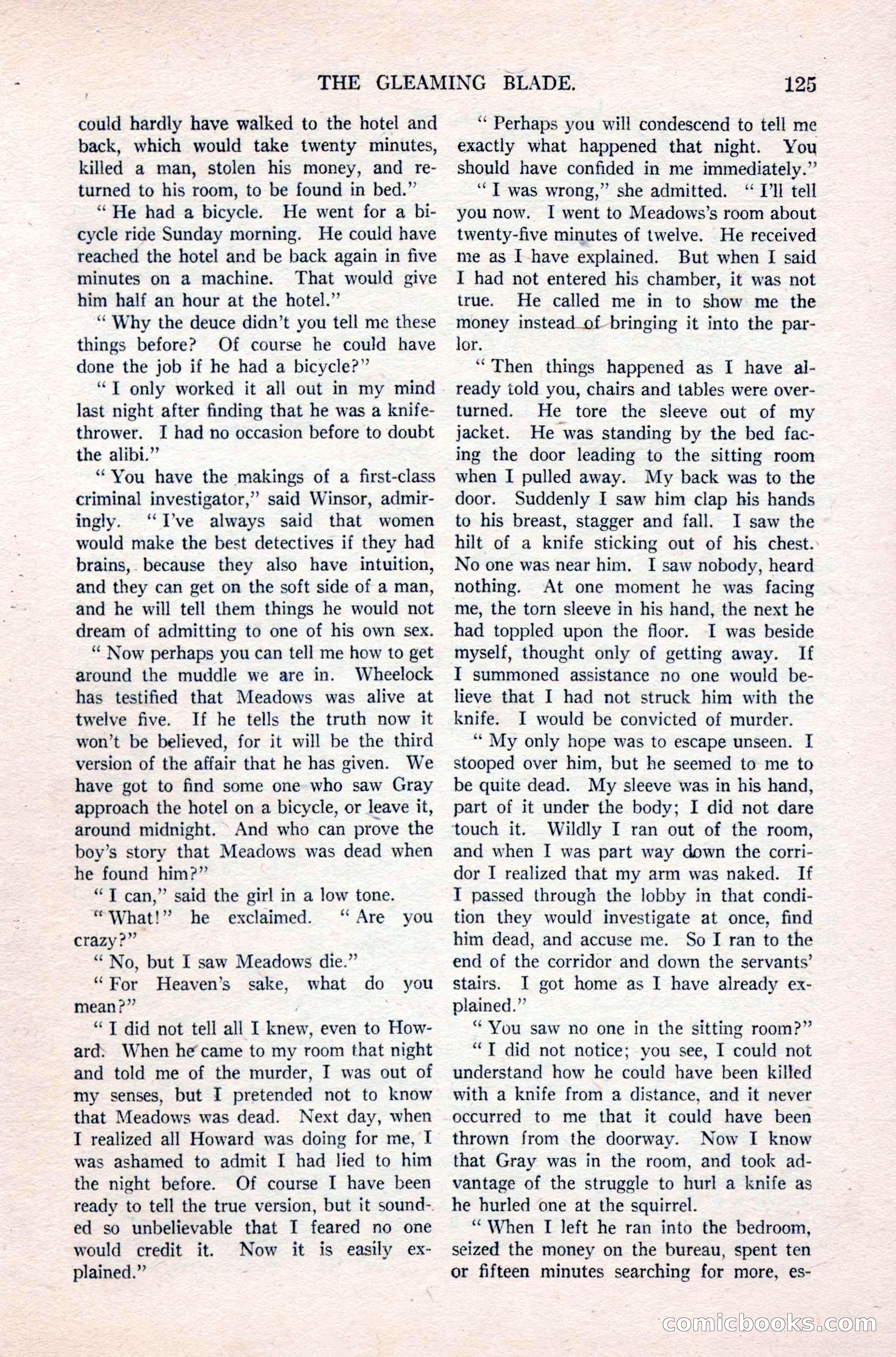 Argosy All-Story Weekly, September 26, 1925 — page 131 of 168