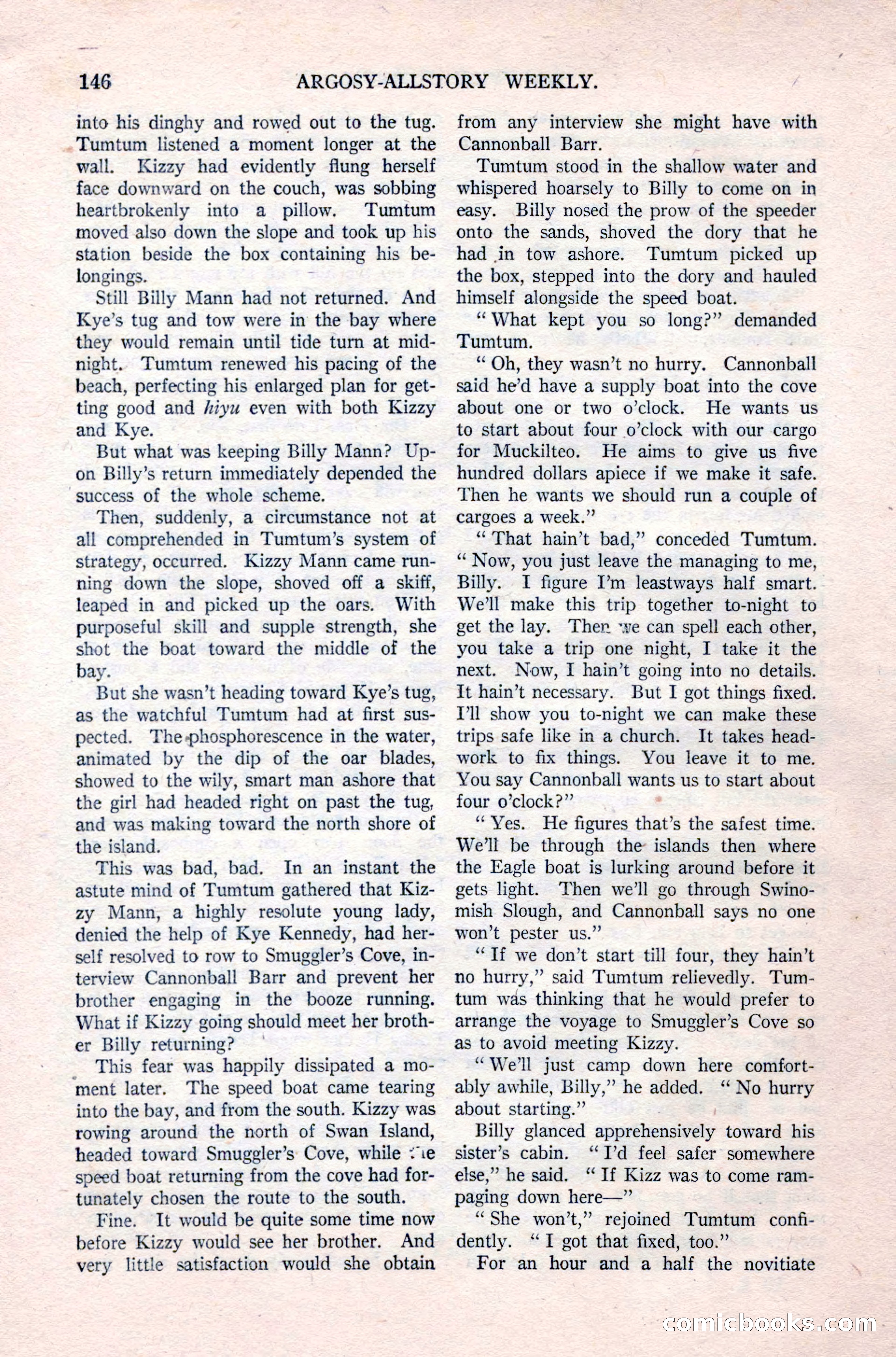 Argosy All-Story Weekly, September 26, 1925 — page 152 of 168
