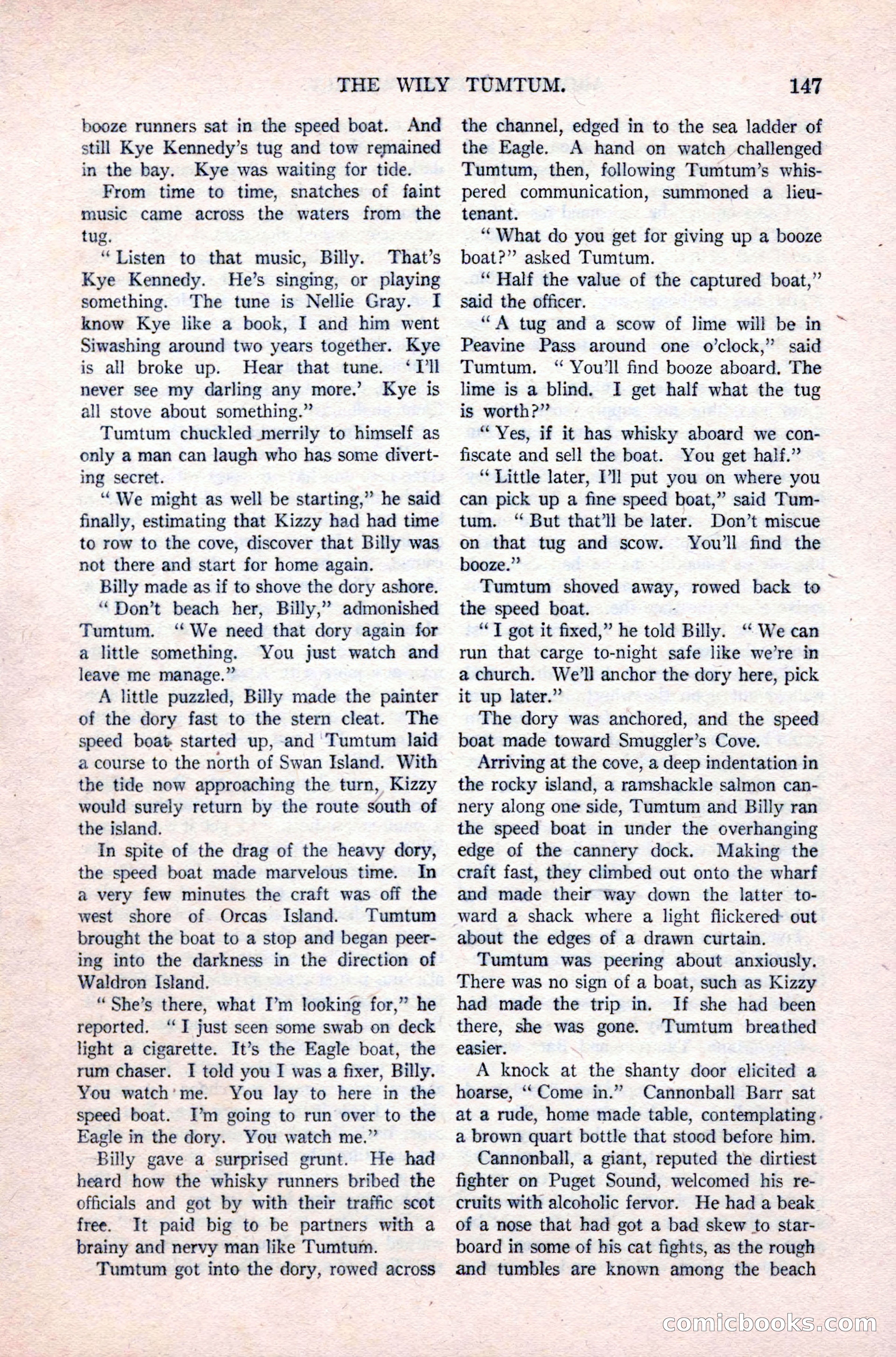 Argosy All-Story Weekly, September 26, 1925 — page 153 of 168