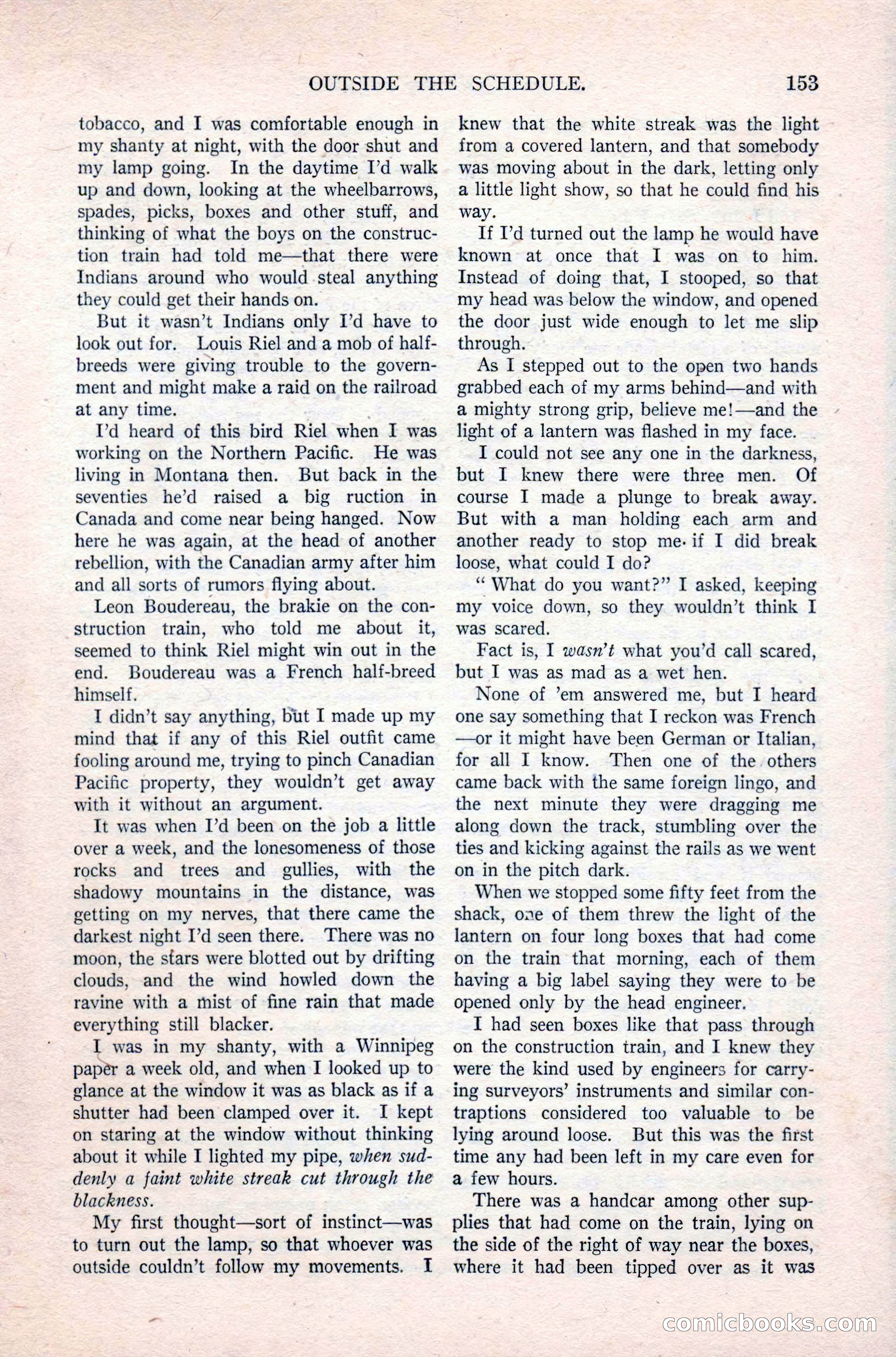 Argosy All-Story Weekly, September 26, 1925 — page 159 of 168