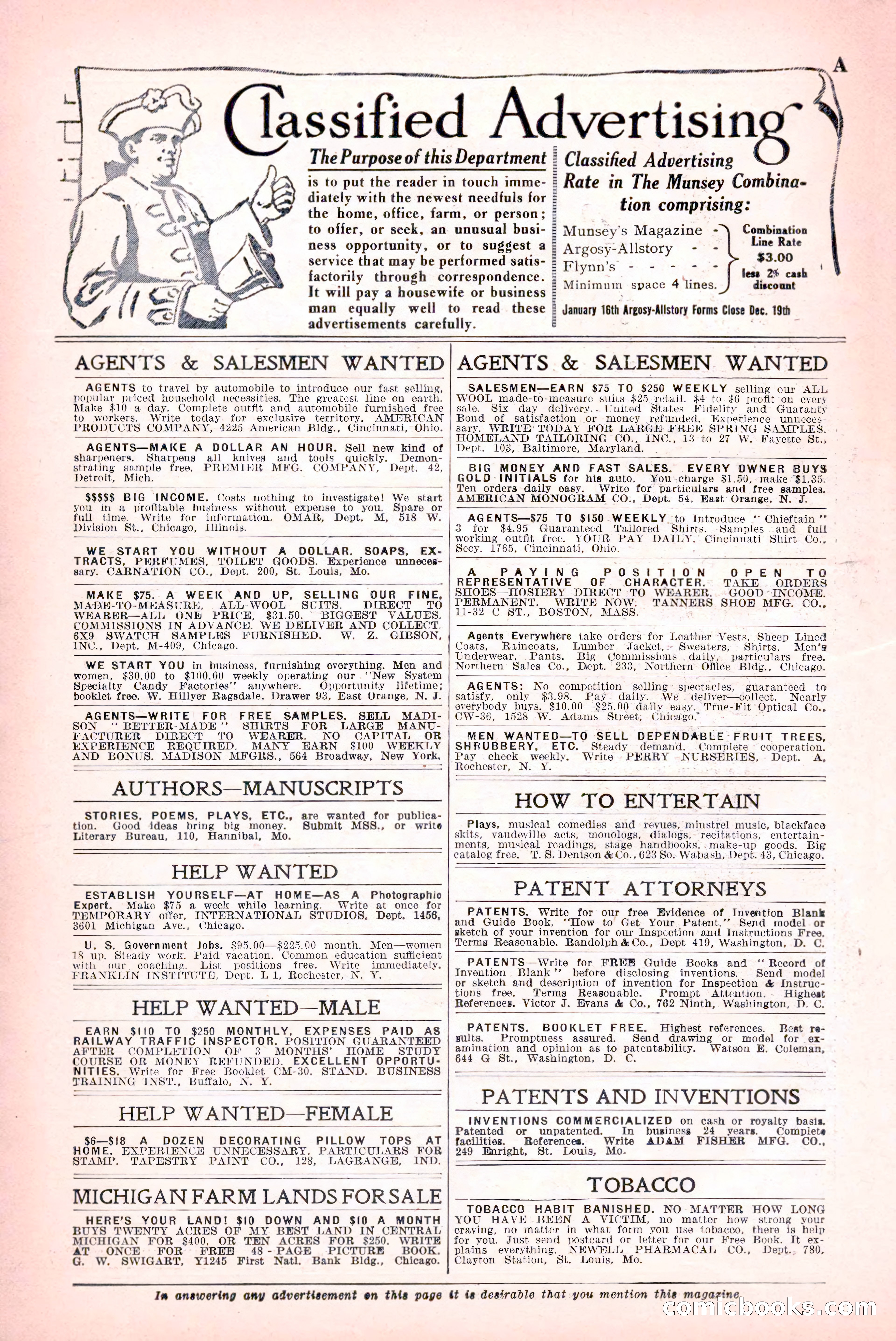 Argosy All-Story Weekly, December 12, 1925 — page 6 of 172