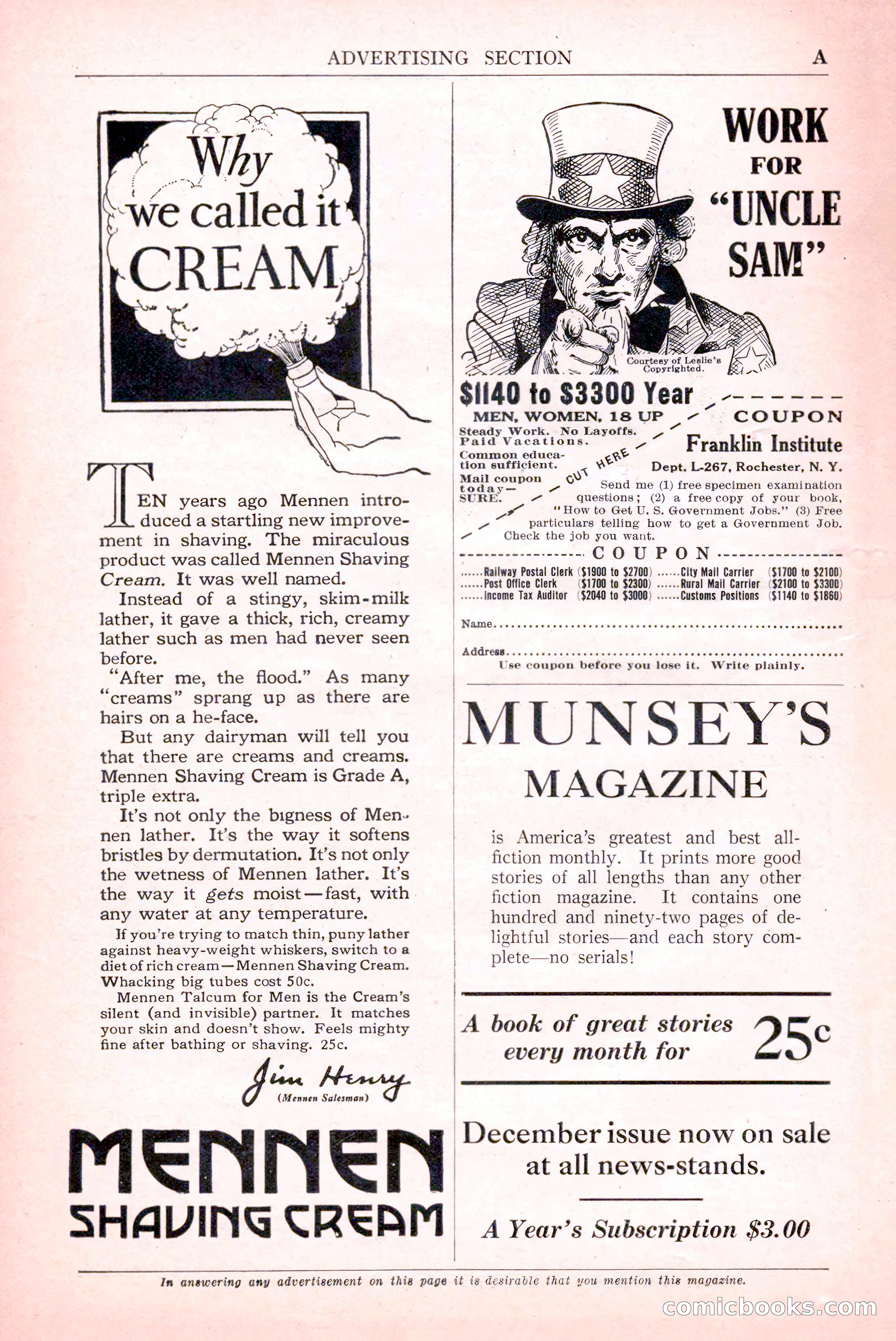 Argosy All-Story Weekly, December 12, 1925 — page 8 of 172