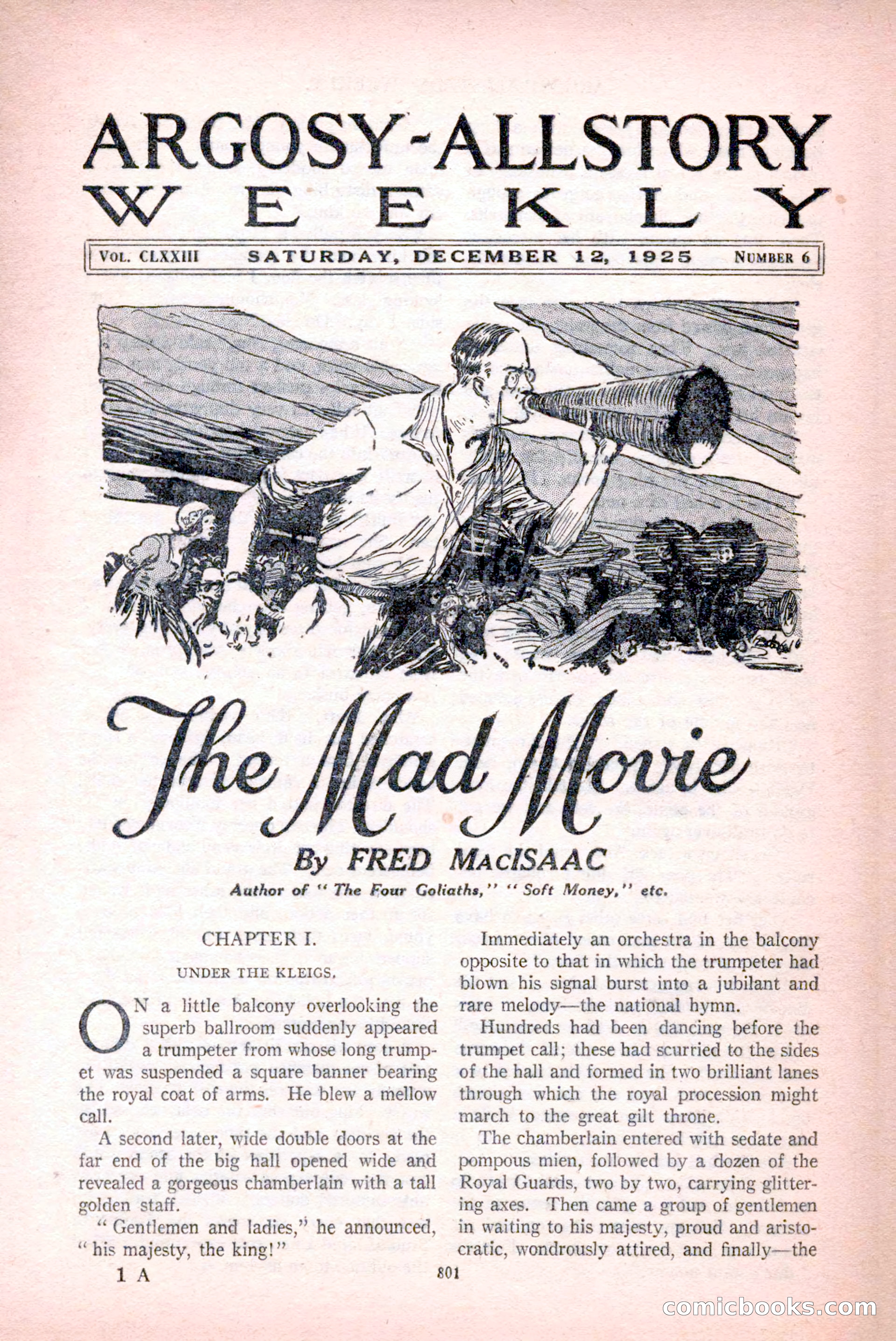 Argosy All-Story Weekly, December 12, 1925 — page 11 of 172