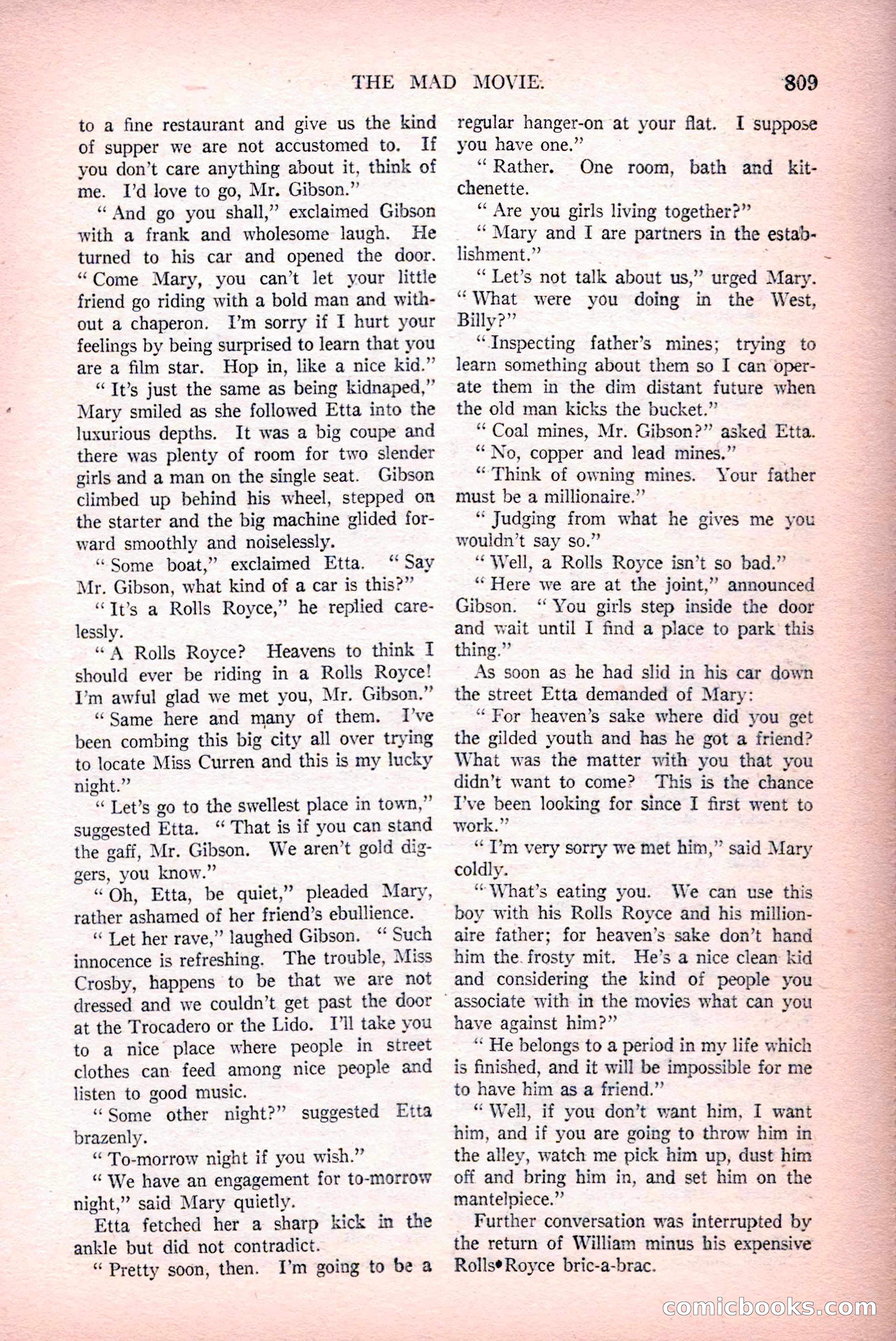 Argosy All-Story Weekly, December 12, 1925 — page 19 of 172
