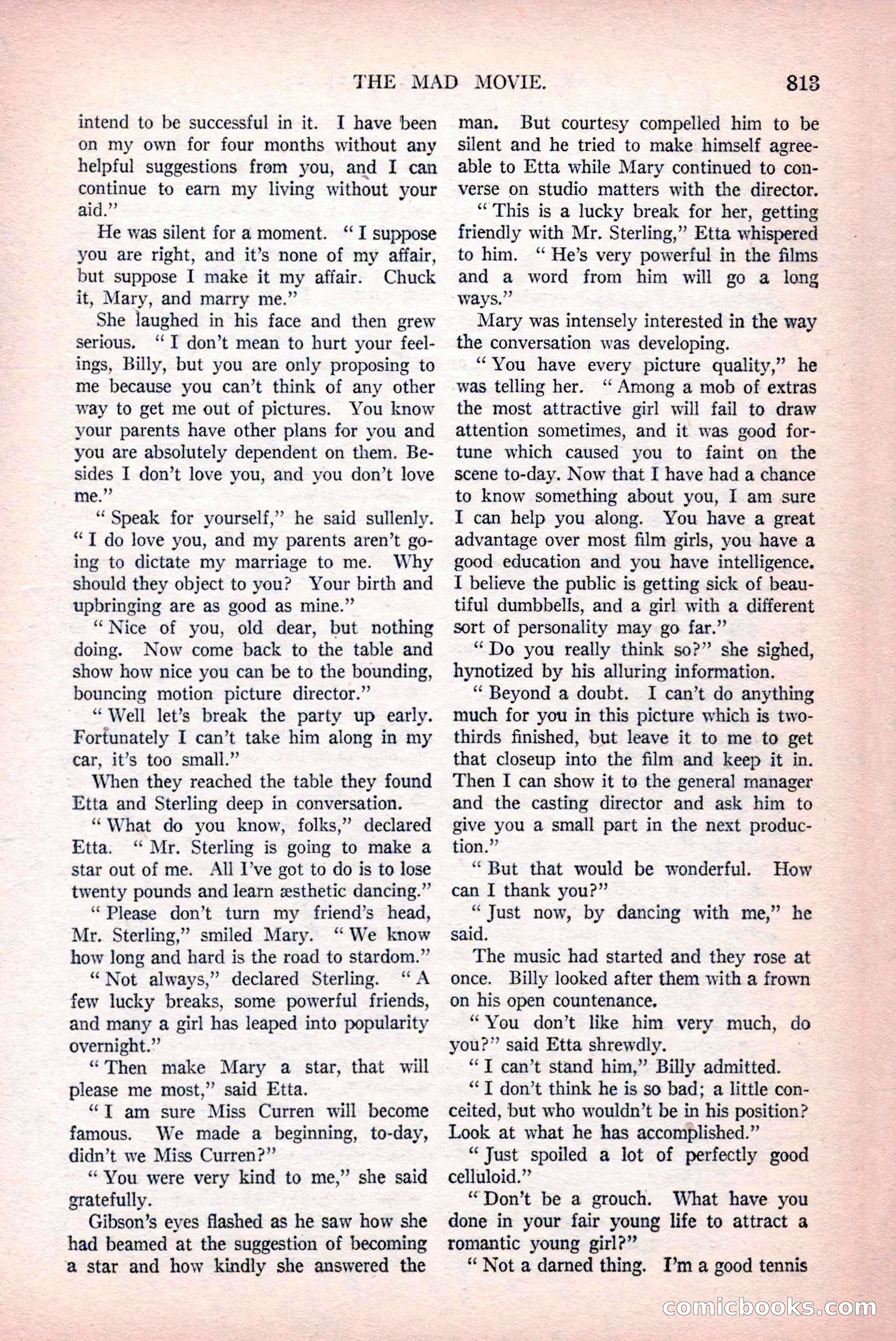 Argosy All-Story Weekly, December 12, 1925 — page 23 of 172