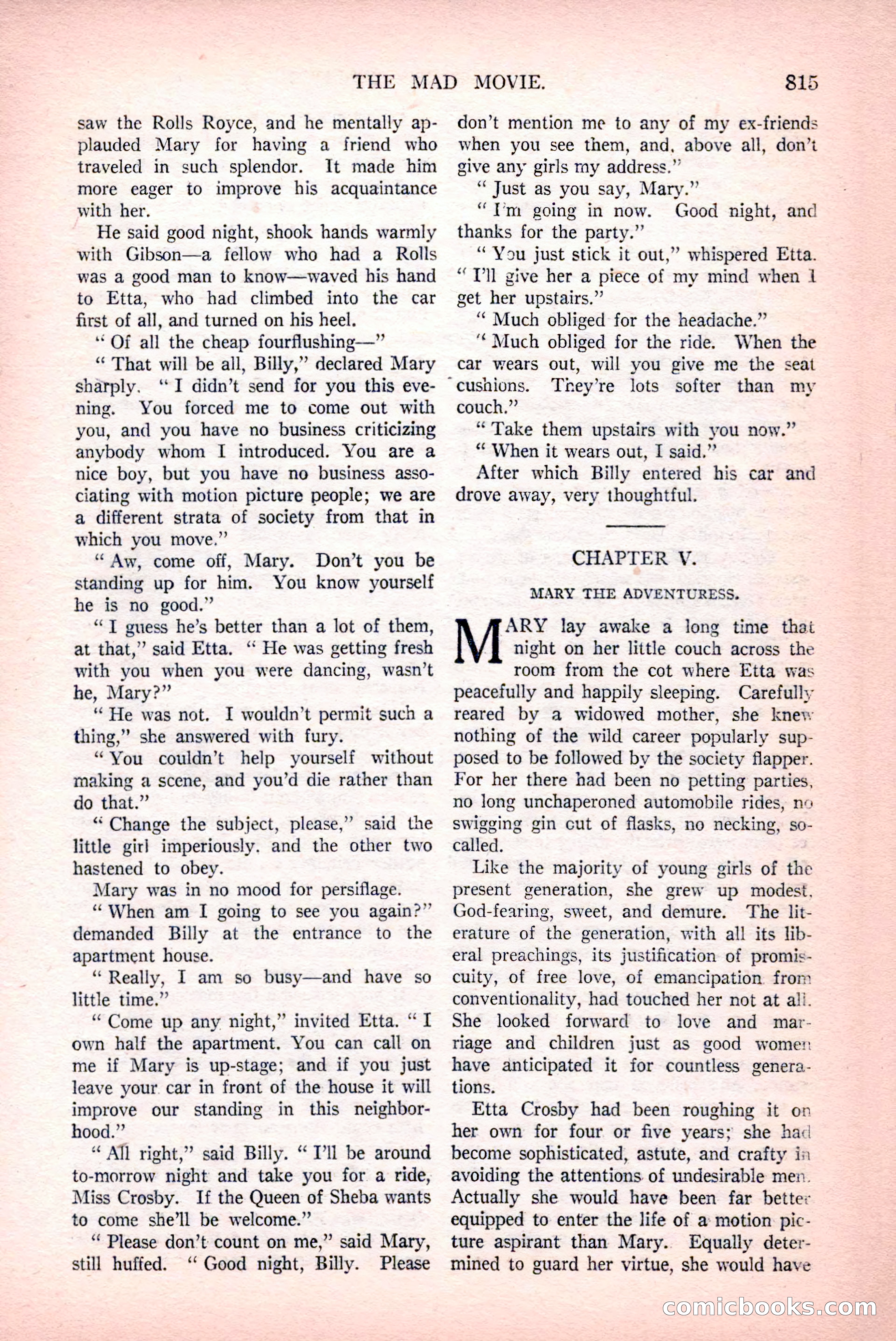 Argosy All-Story Weekly, December 12, 1925 — page 25 of 172