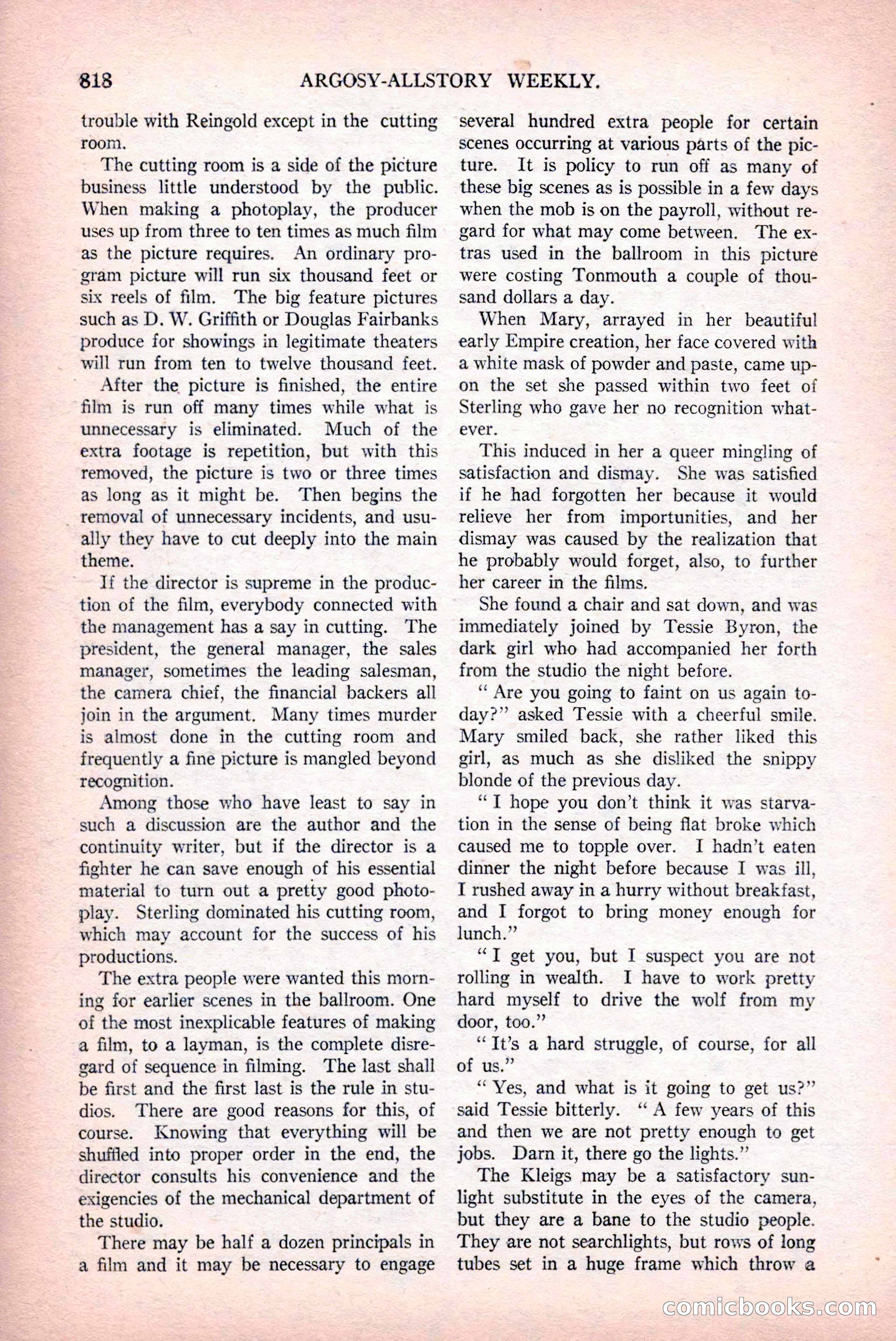 Argosy All-Story Weekly, December 12, 1925 — page 28 of 172