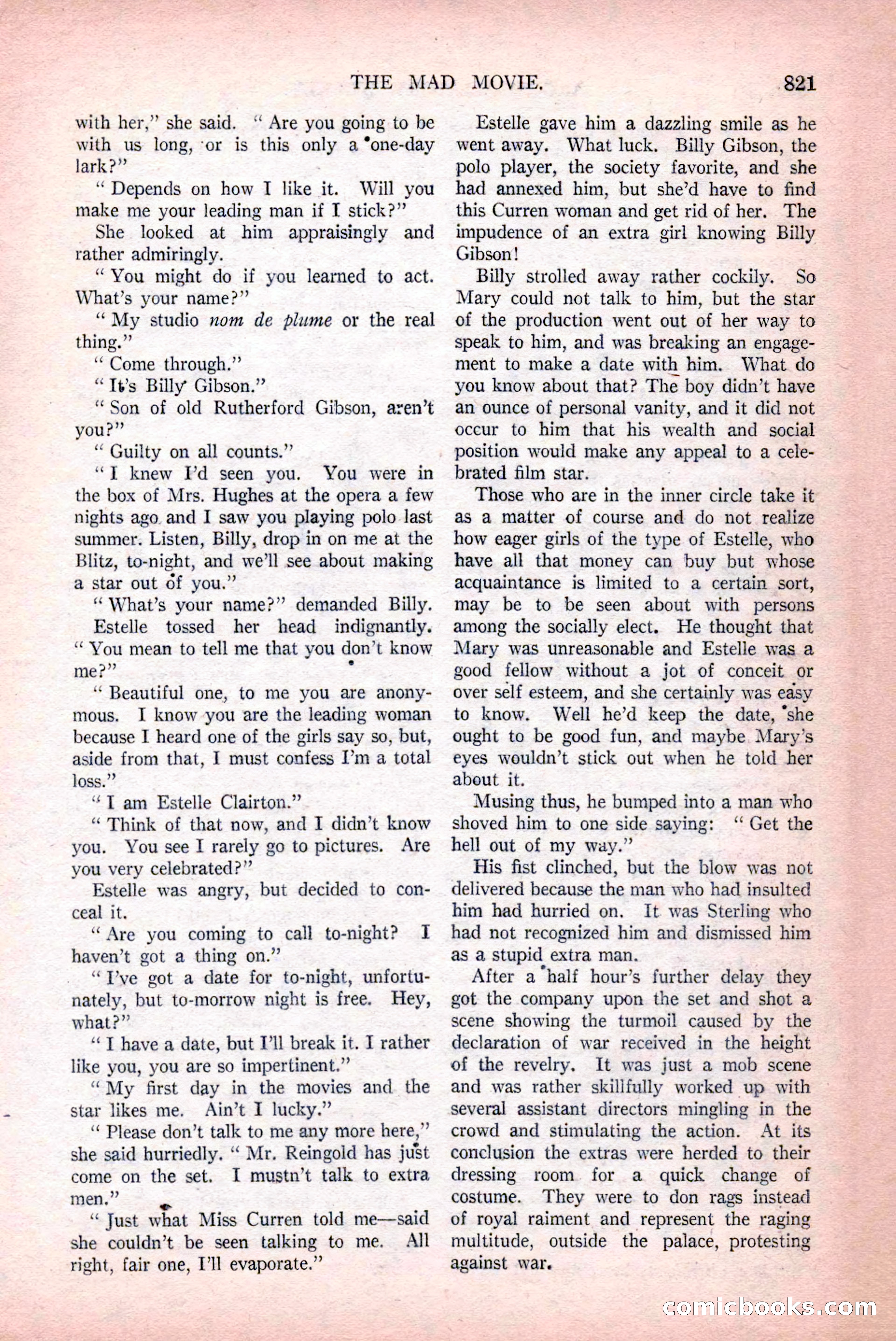 Argosy All-Story Weekly, December 12, 1925 — page 31 of 172