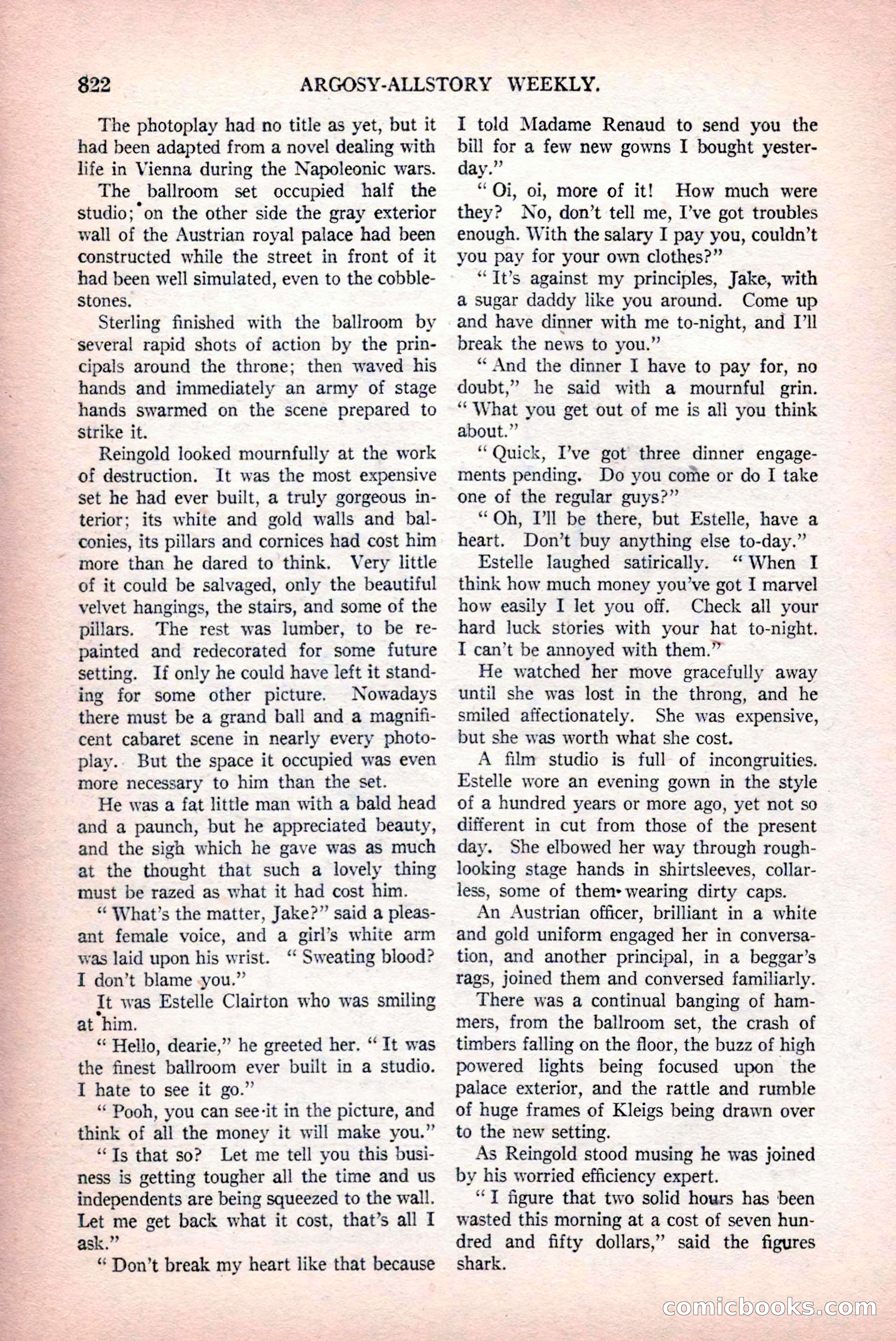 Argosy All-Story Weekly, December 12, 1925 — page 32 of 172