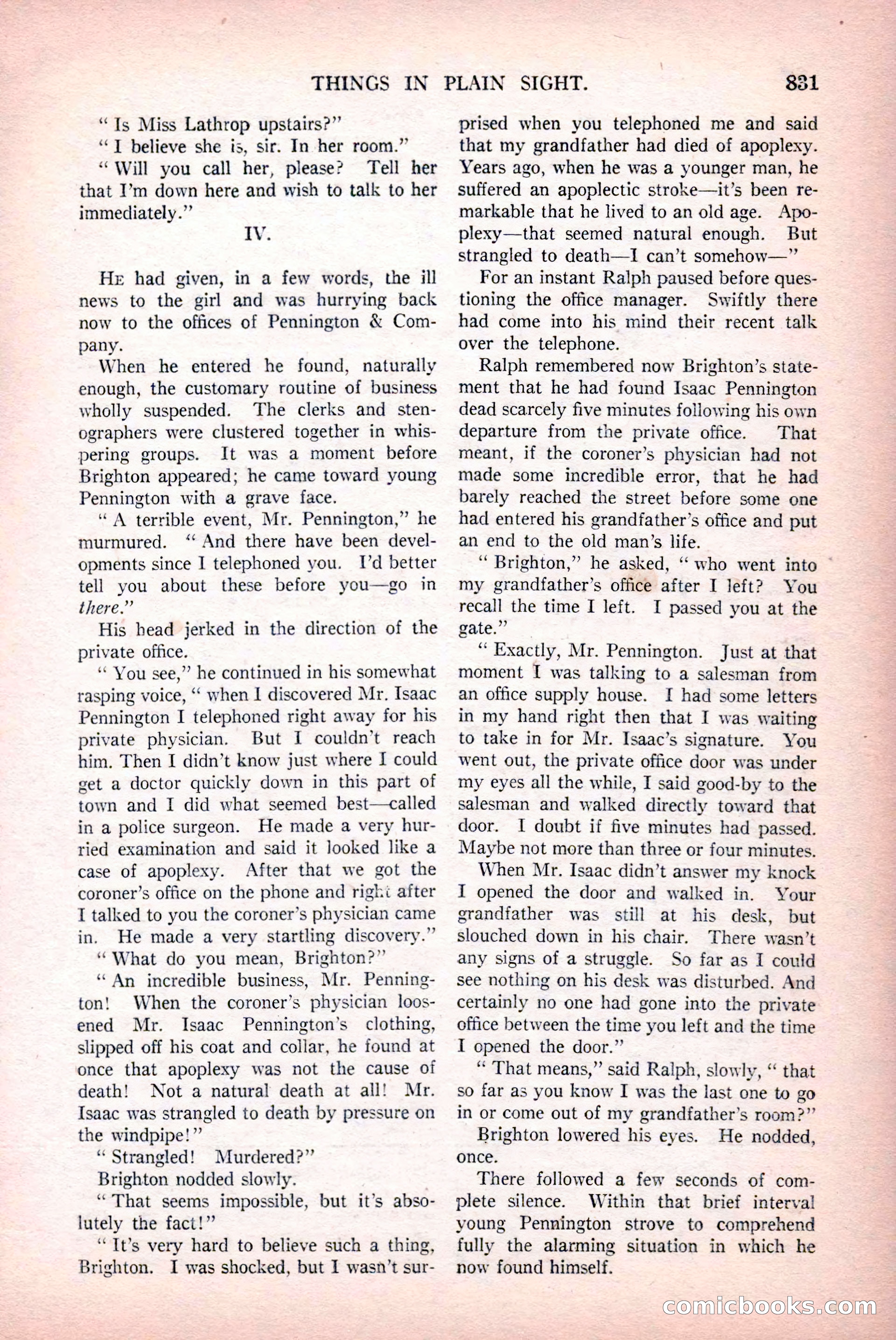 Argosy All-Story Weekly, December 12, 1925 — page 41 of 172