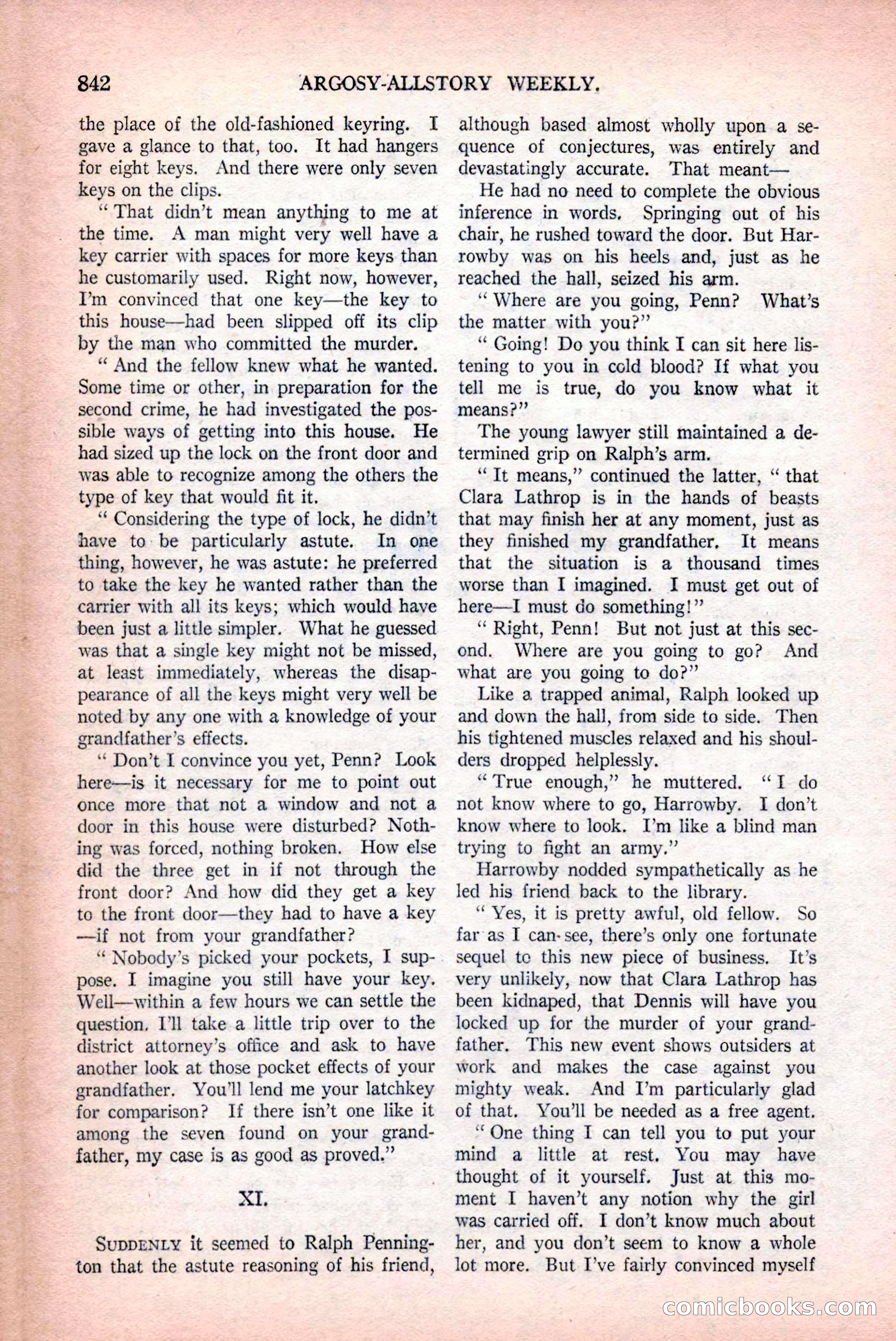 Argosy All-Story Weekly, December 12, 1925 — page 52 of 172