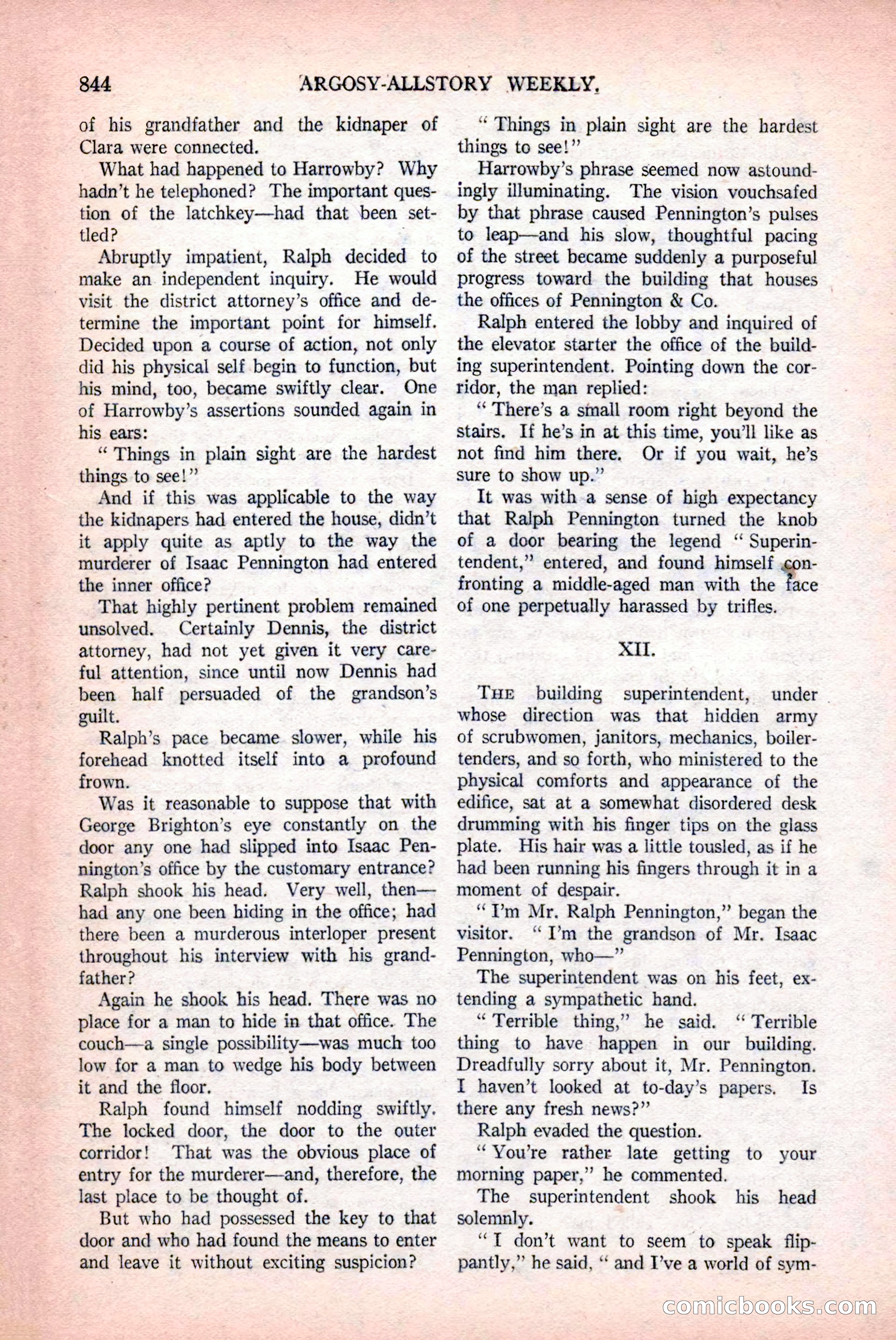 Argosy All-Story Weekly, December 12, 1925 — page 54 of 172