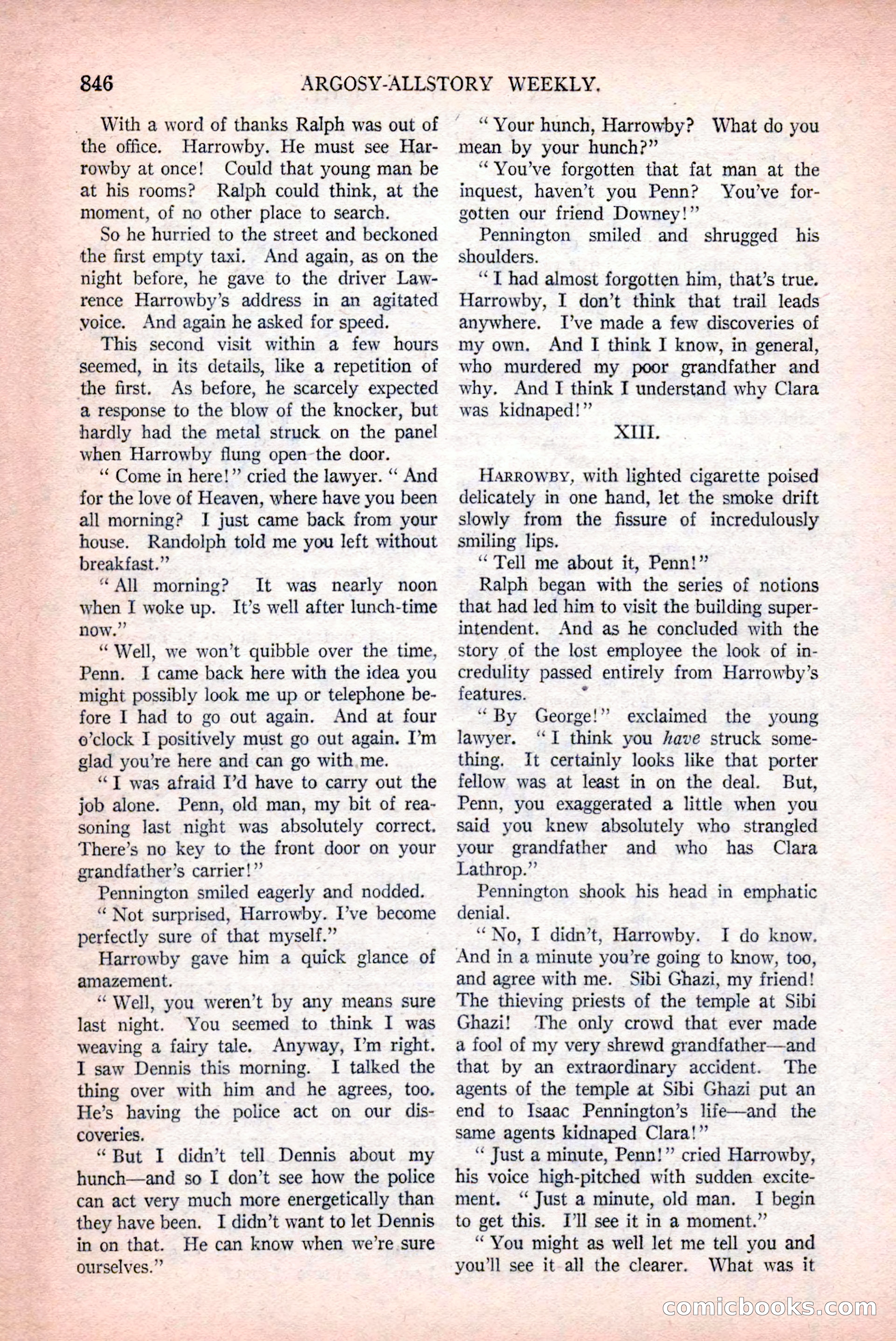 Argosy All-Story Weekly, December 12, 1925 — page 56 of 172