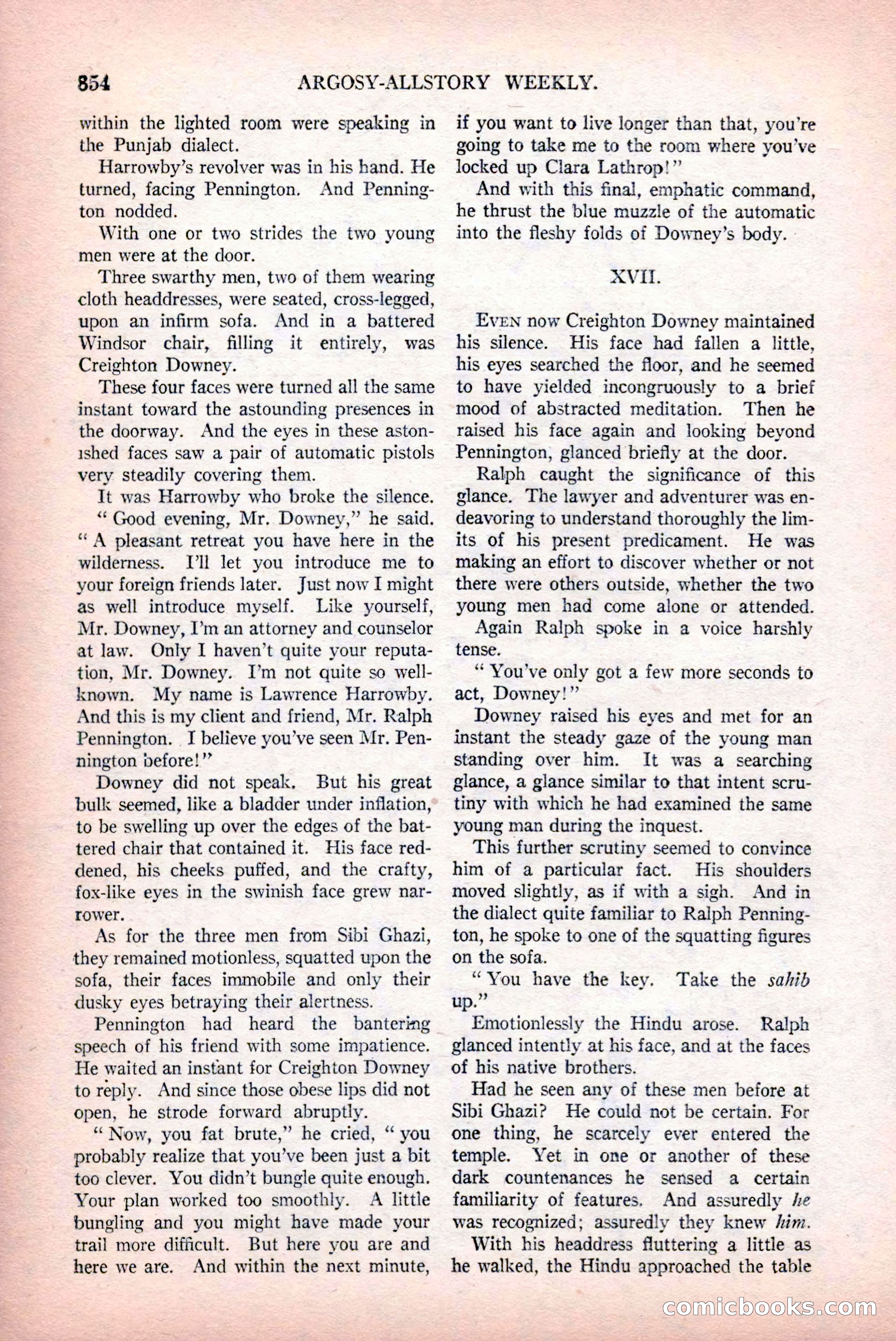 Argosy All-Story Weekly, December 12, 1925 — page 64 of 172