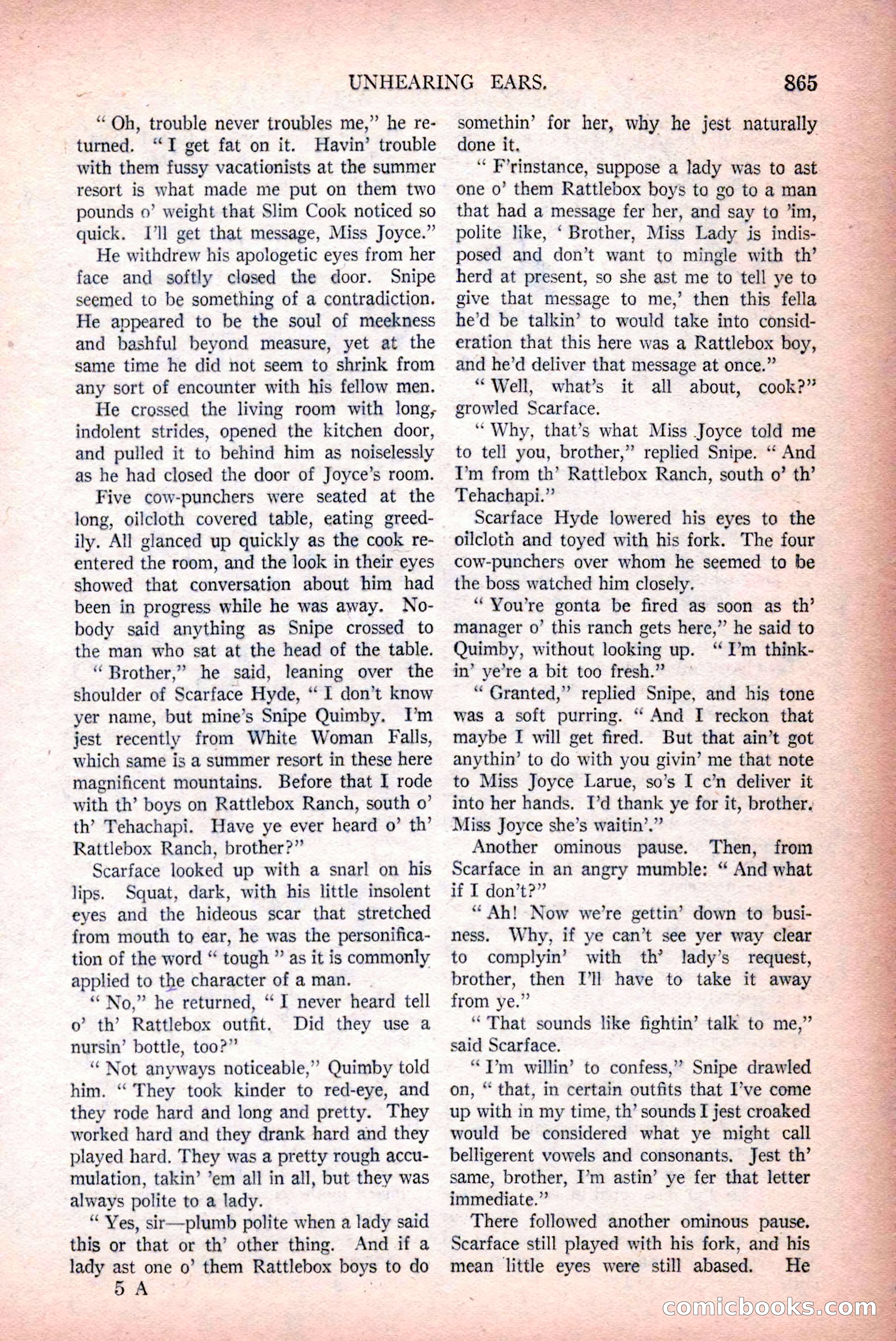 Argosy All-Story Weekly, December 12, 1925 — page 75 of 172